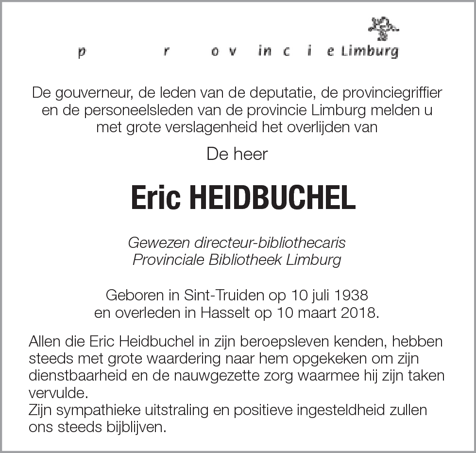 Eric Heidbuchel