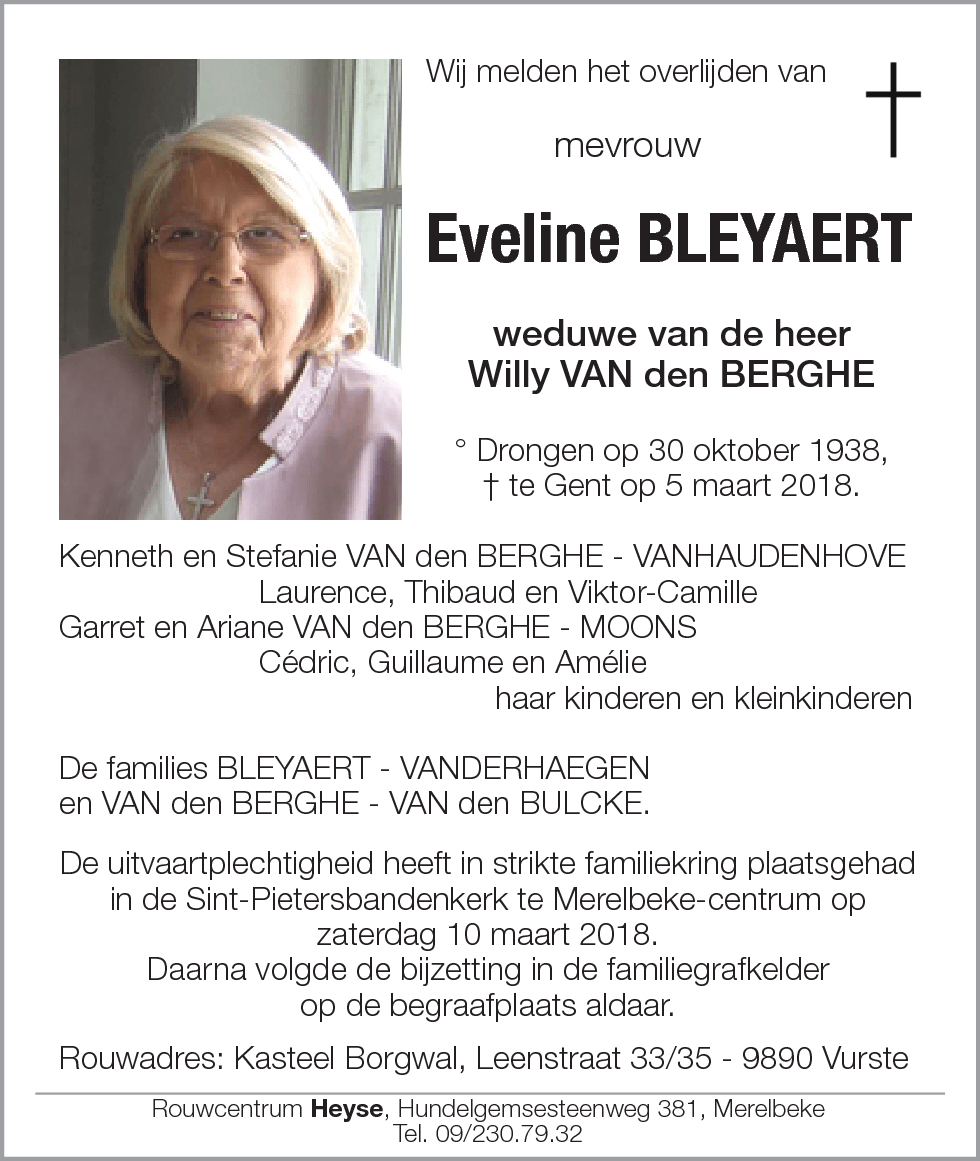 Eveline BLEYAERT