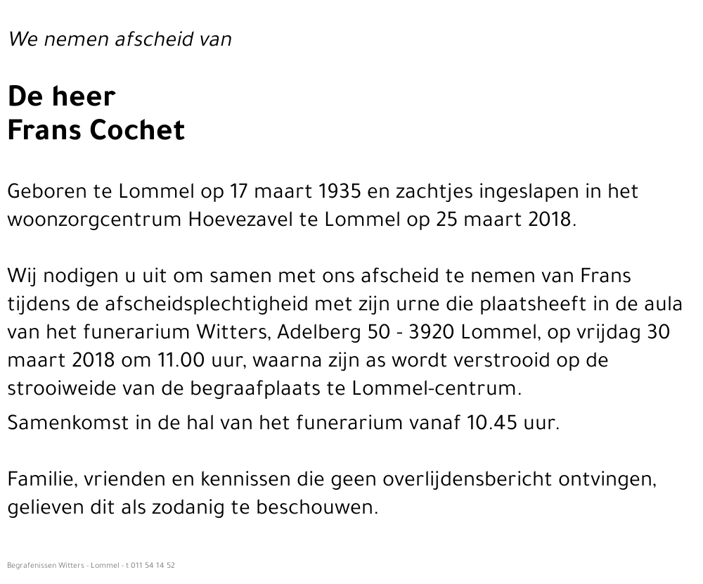 Frans Cochet