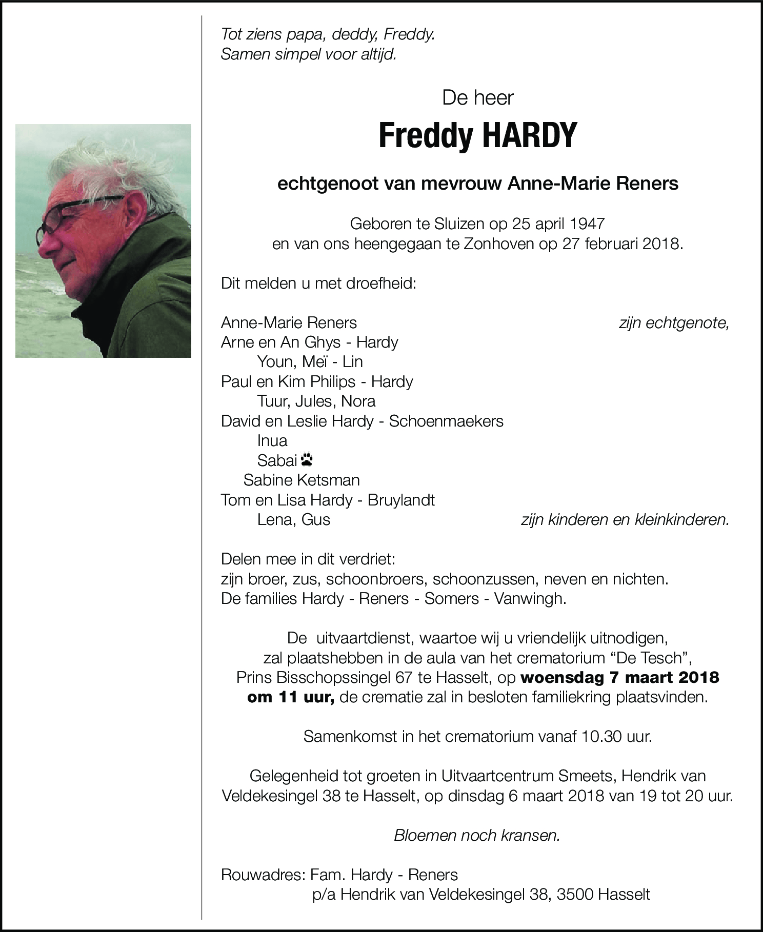 Freddy Hardy