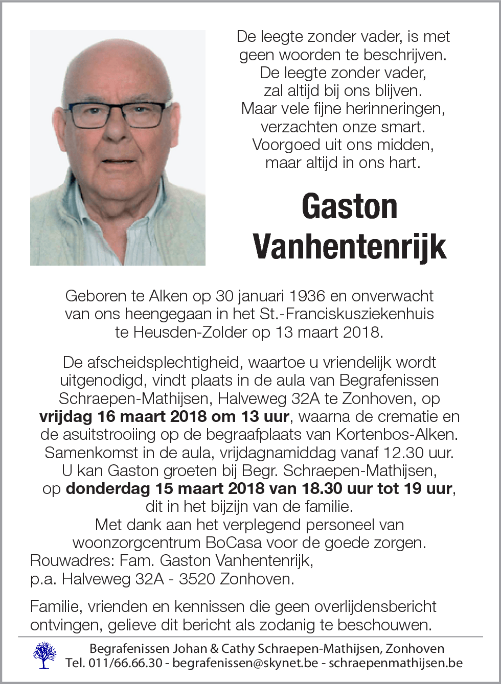 Gaston Vanhentenrijk