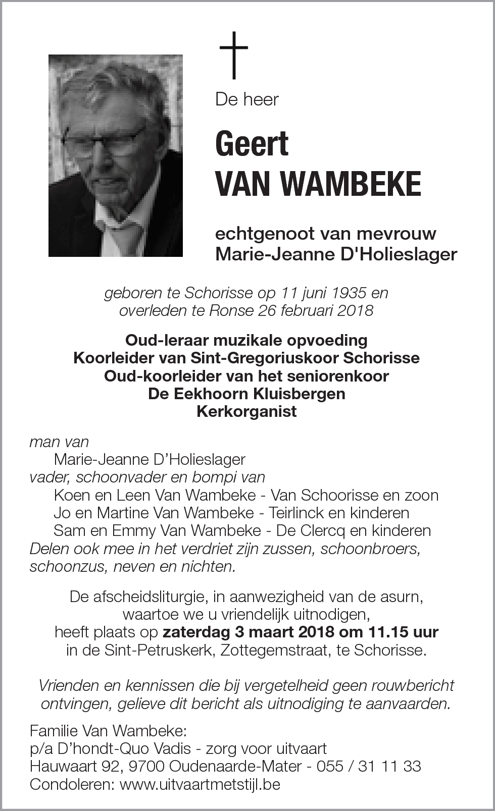 Geert Van Wambeke