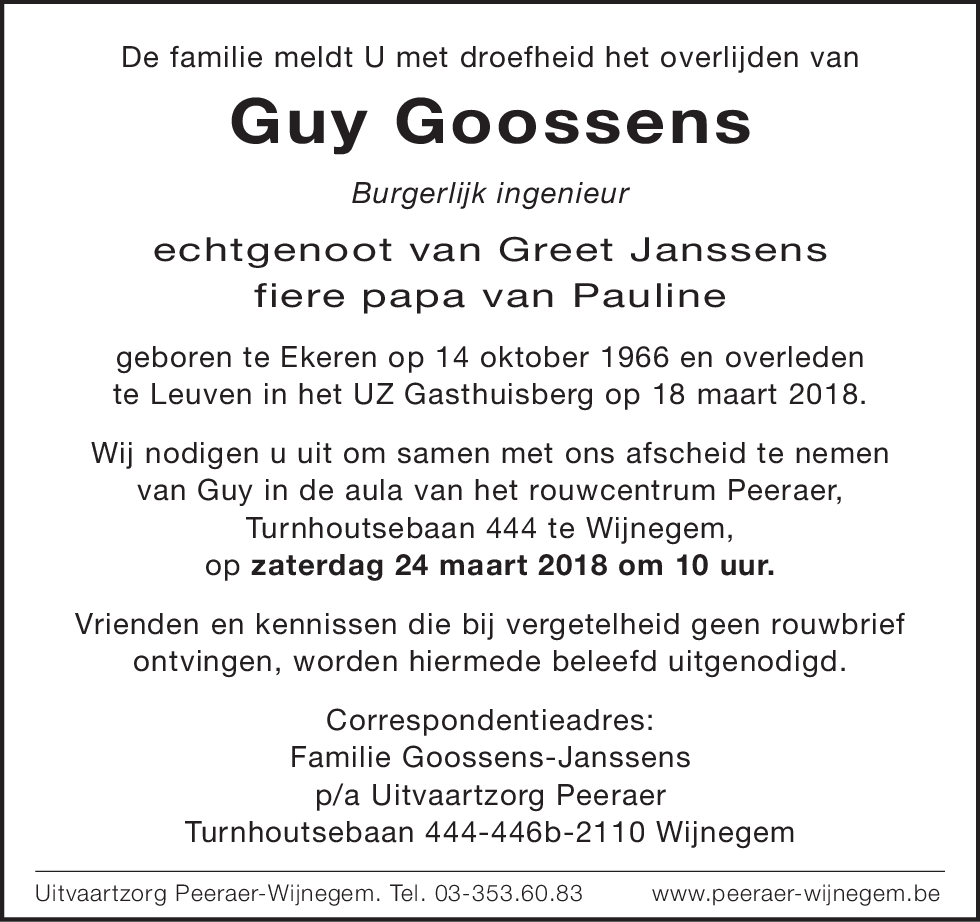 Guy Goossens