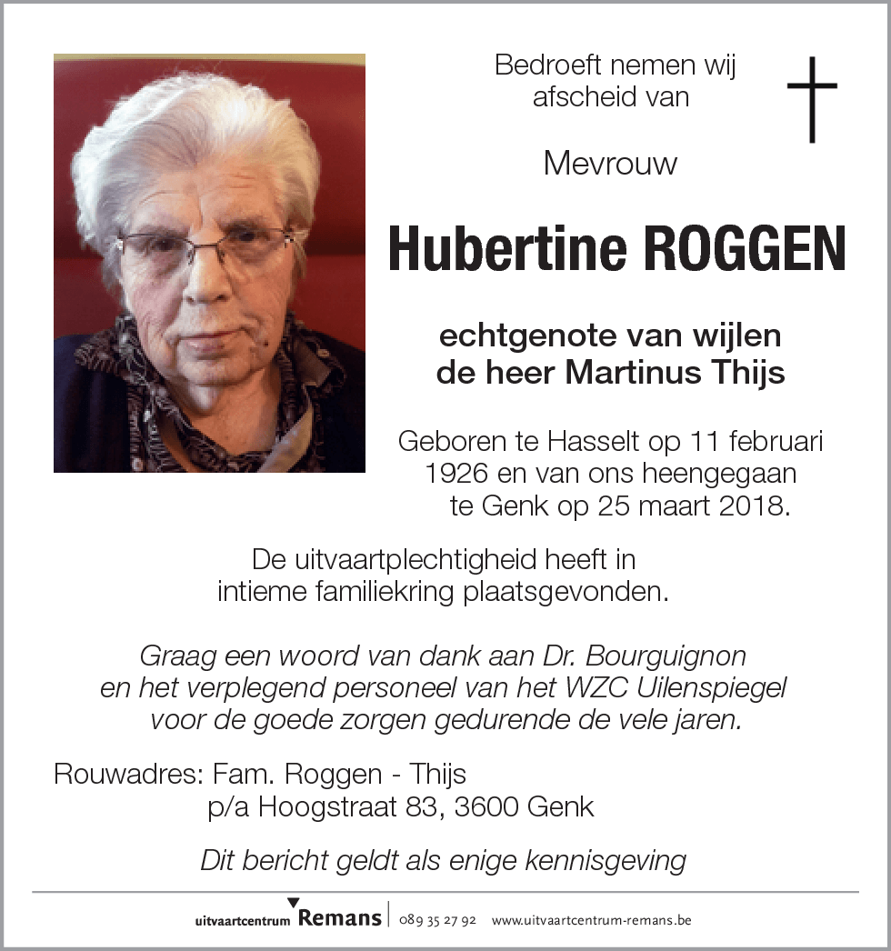 Hubertine Roggen