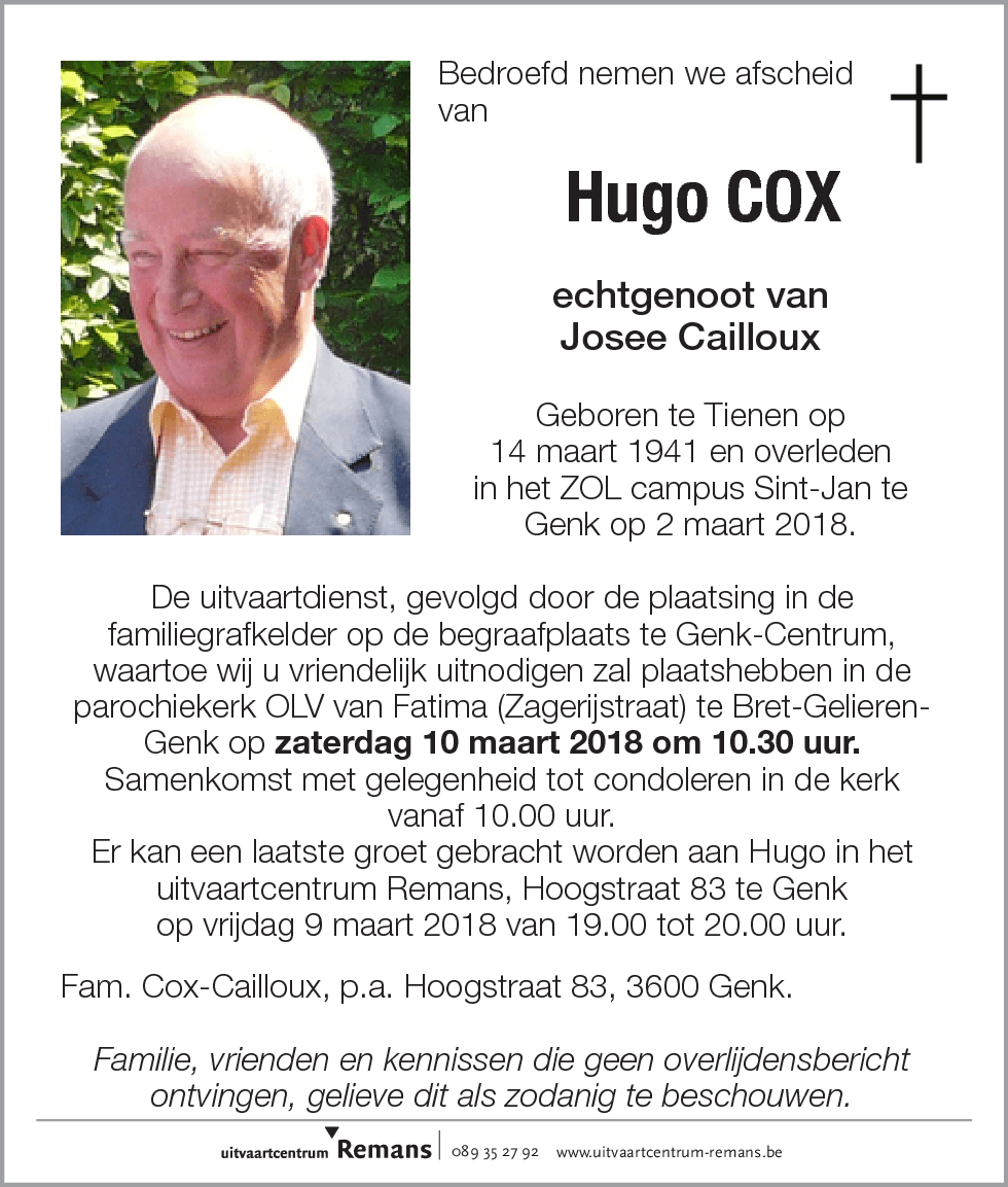 Hugo Cox