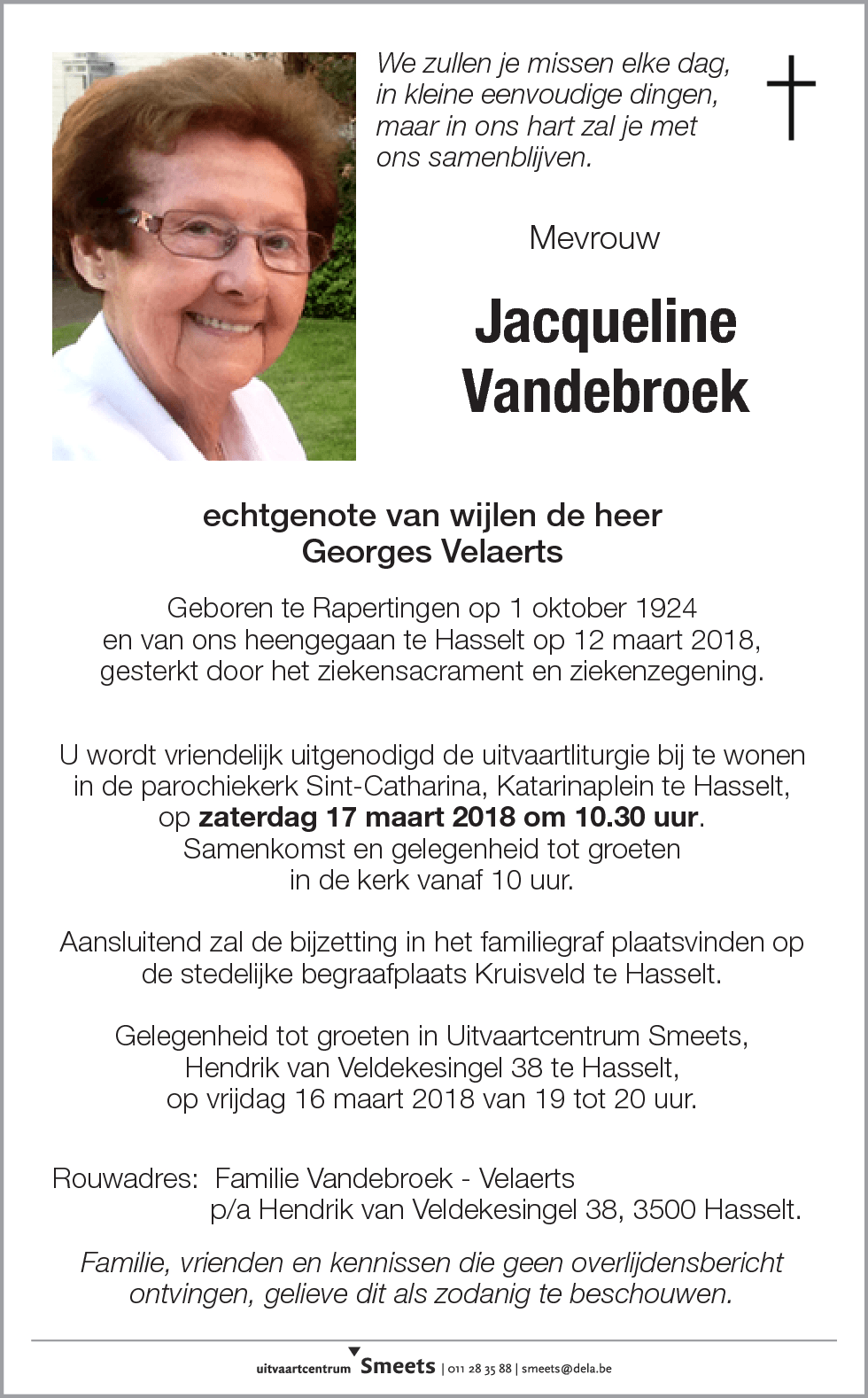 Jacqueline Vandebroek