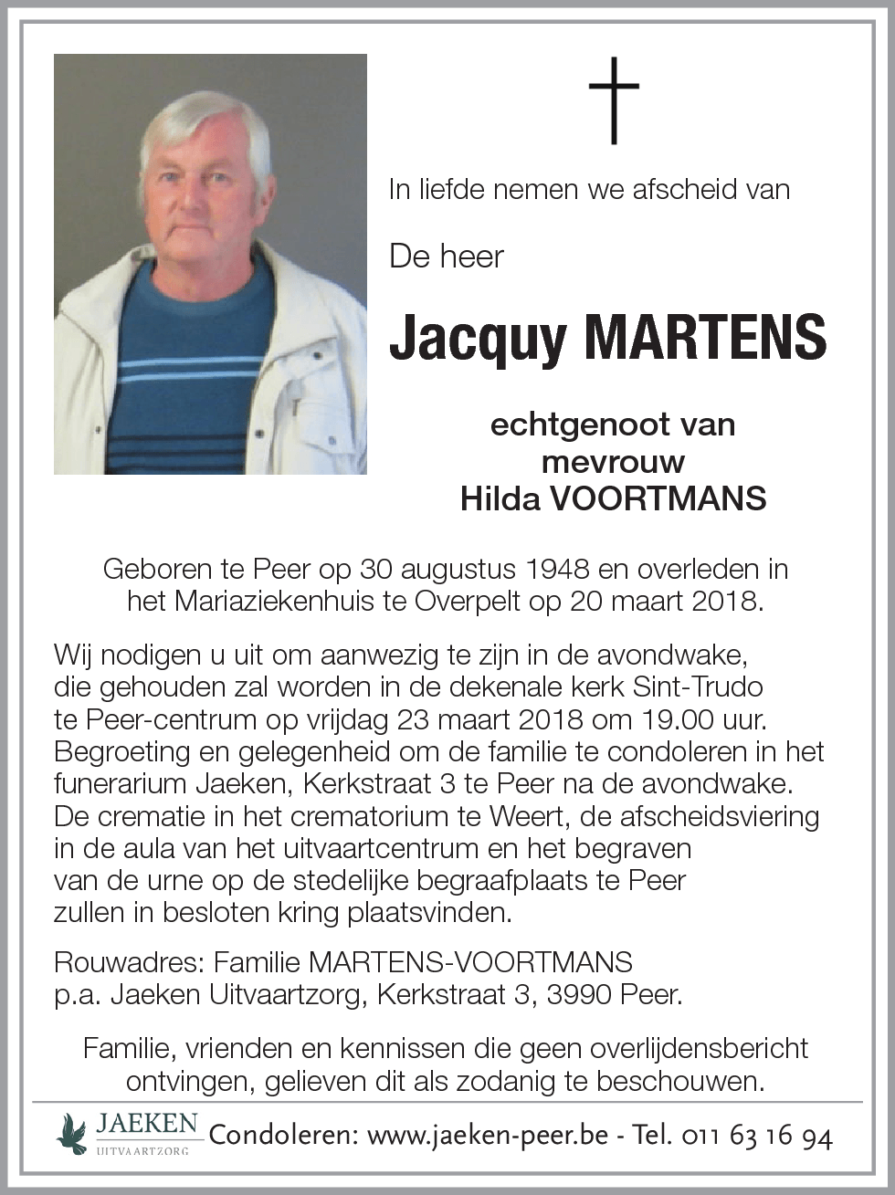 Jacquy MARTENS