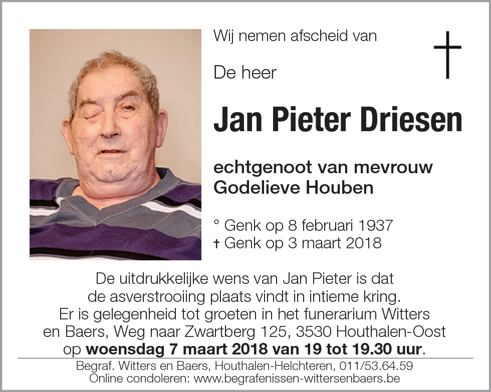 Jan Pieter Driesen
