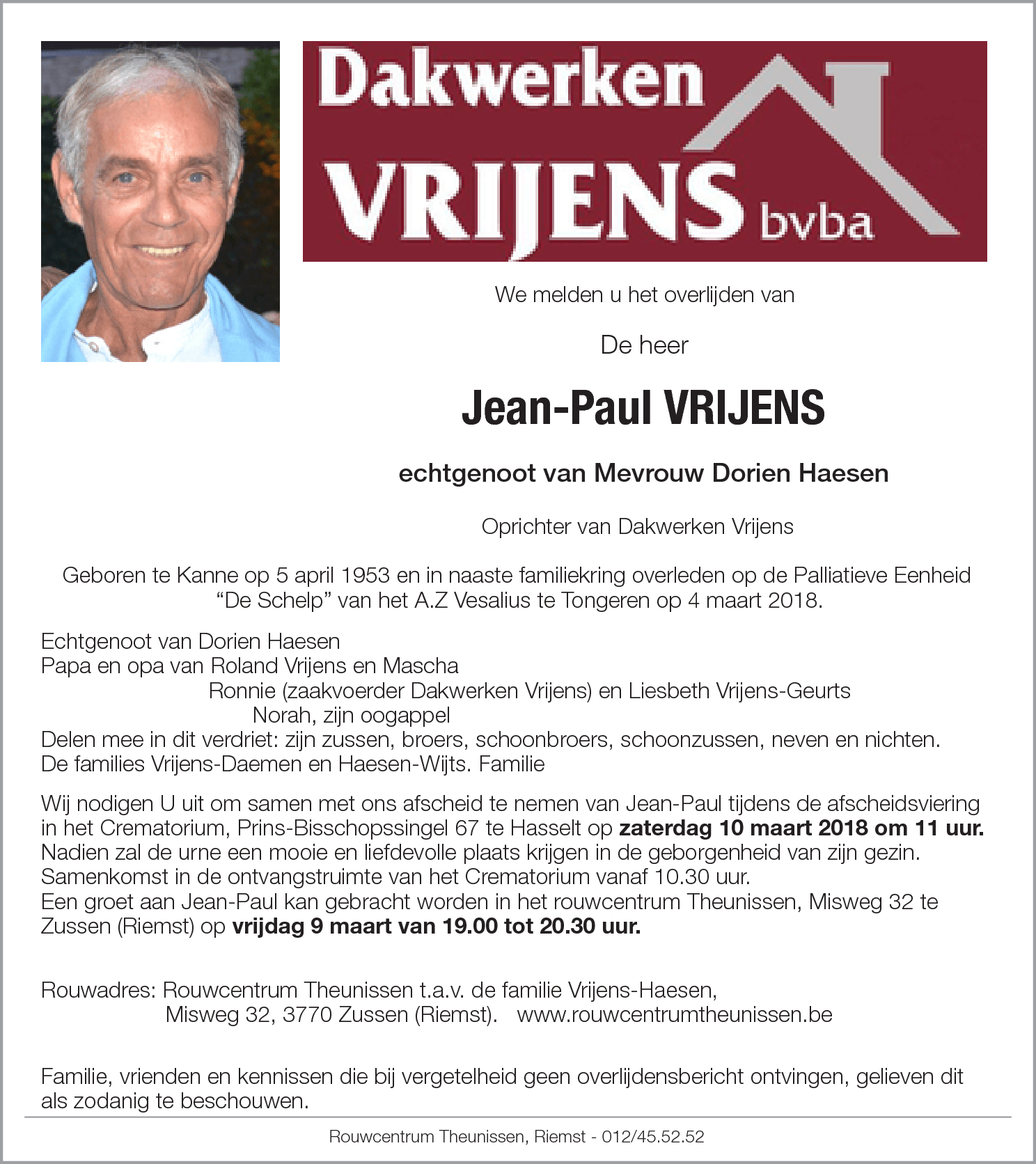 Jean-Paul Vrijens
