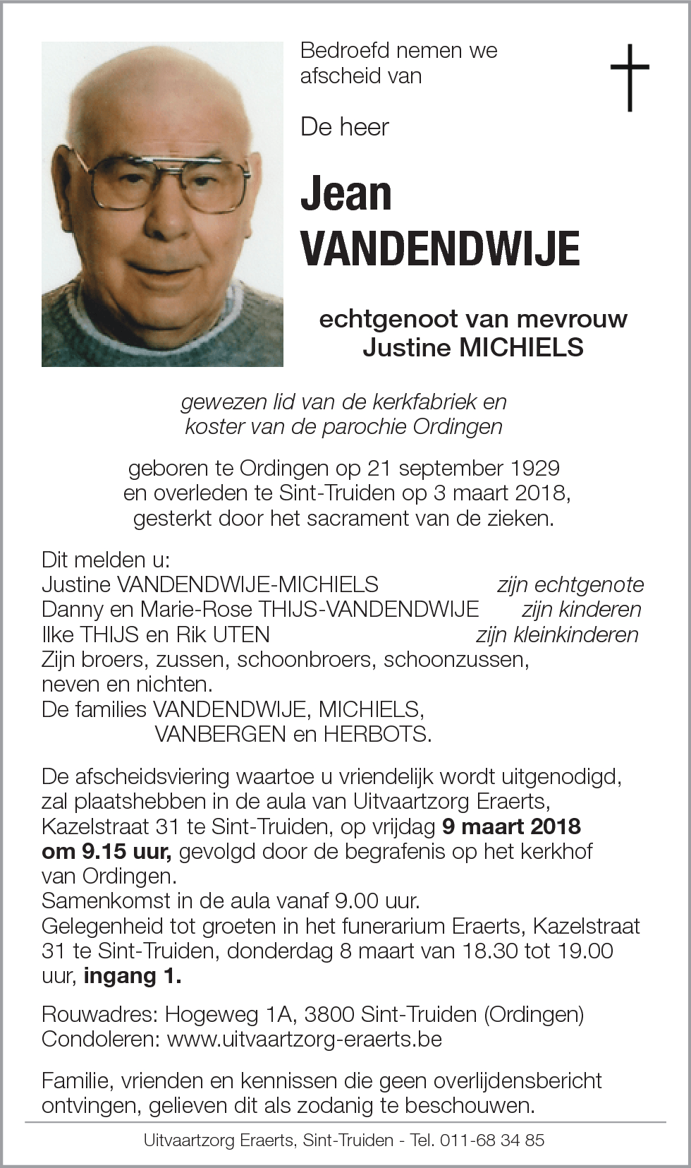 Jean Vandendwije
