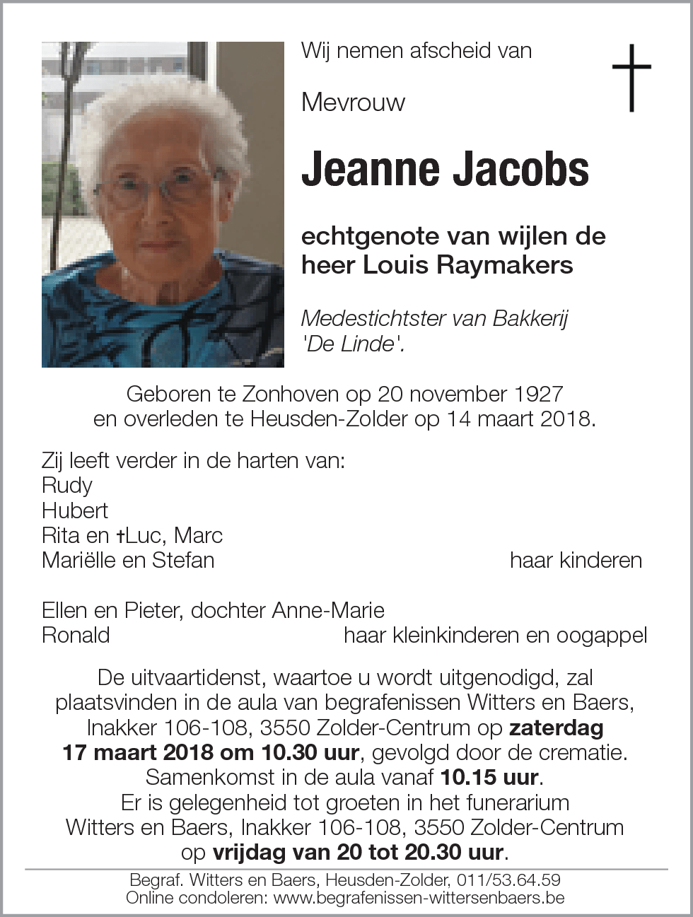 Jeanne Jacobs