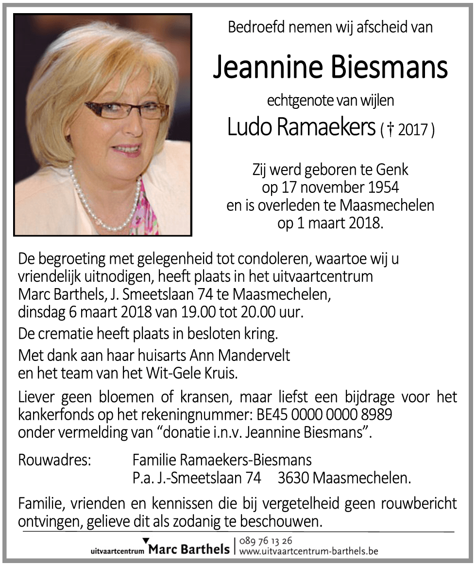 Jeannine Biesmans