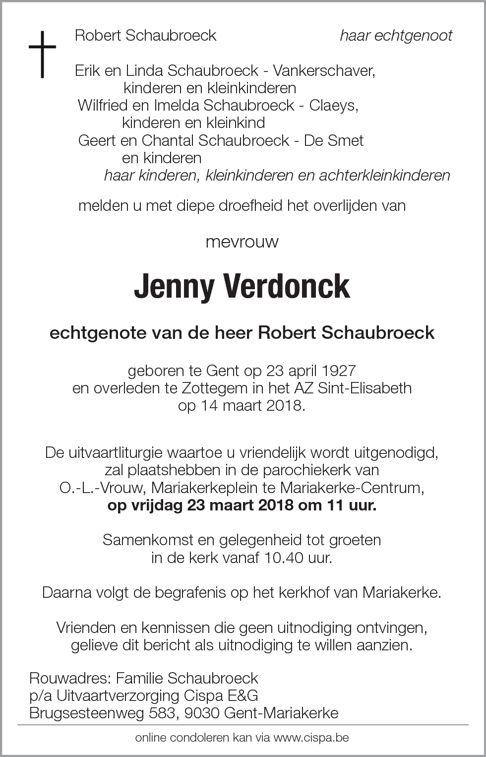Jenny Verdonck