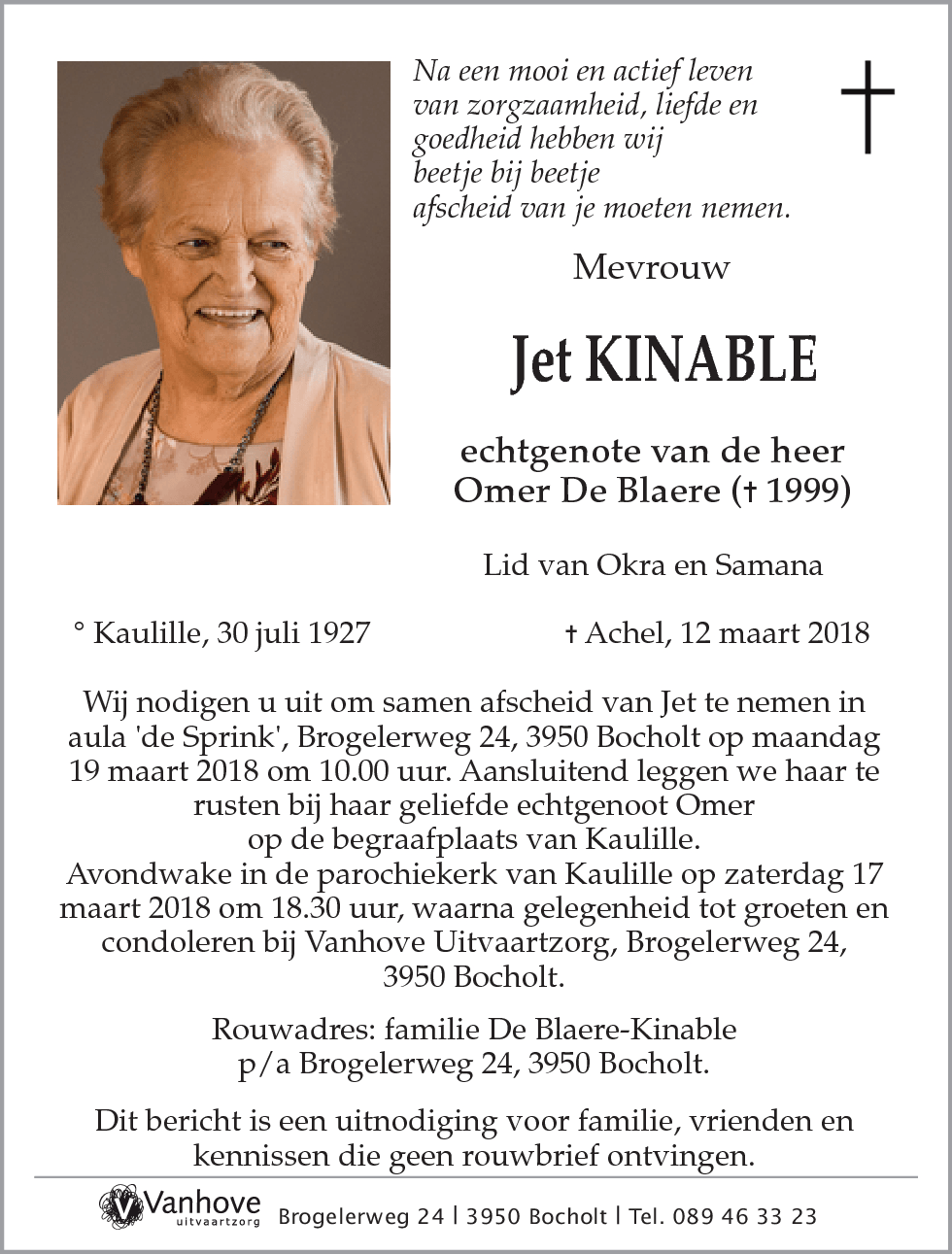 Jet Kinable