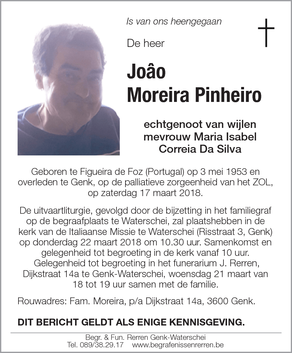 Joâo MOREIRA PINHEIRO