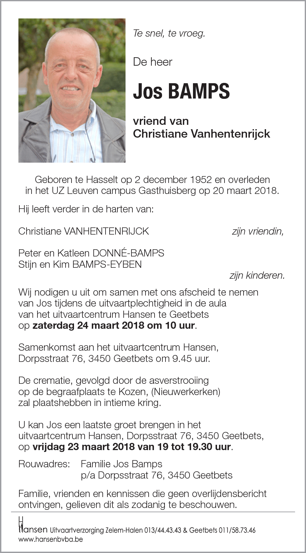 Jos BAMPS