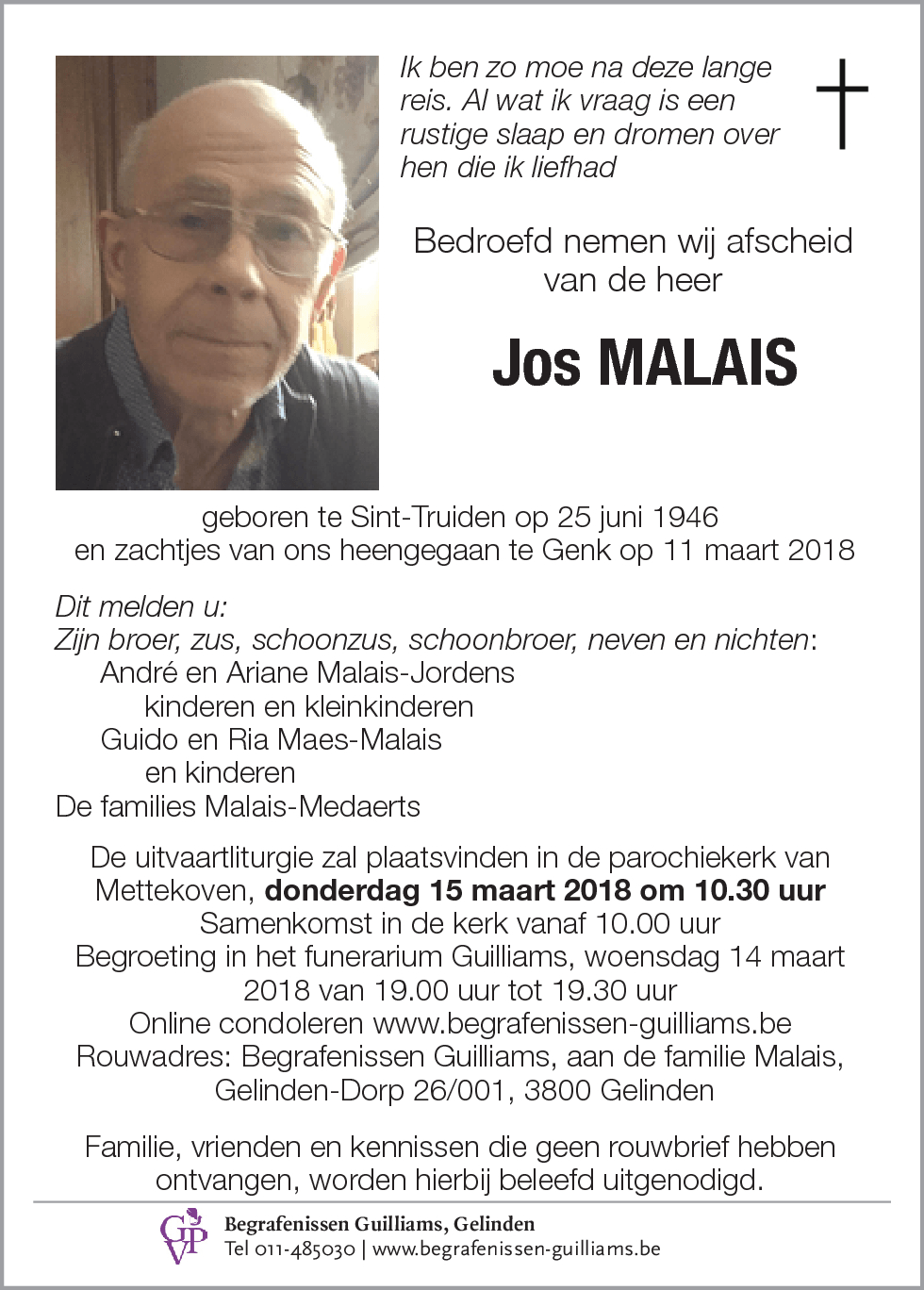 Jos Malais