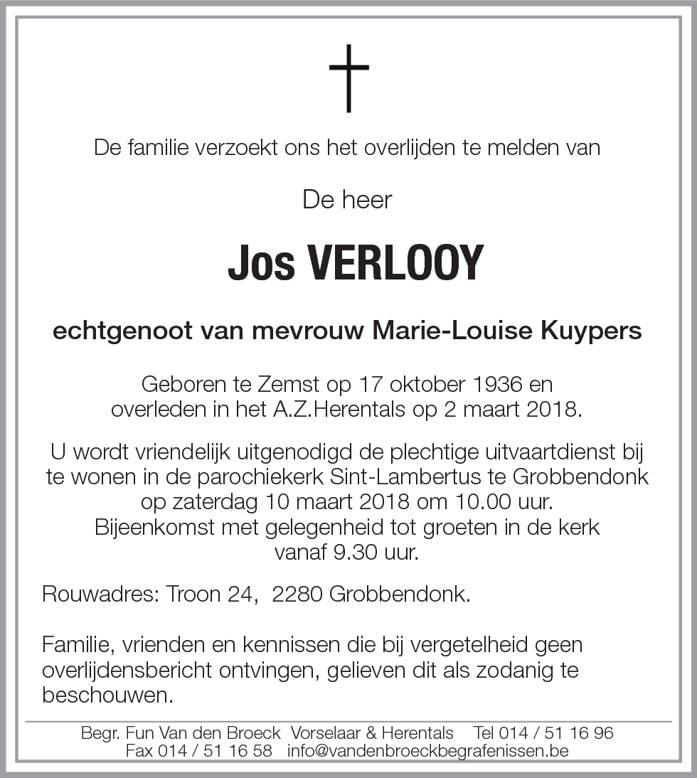 Jos Verlooy