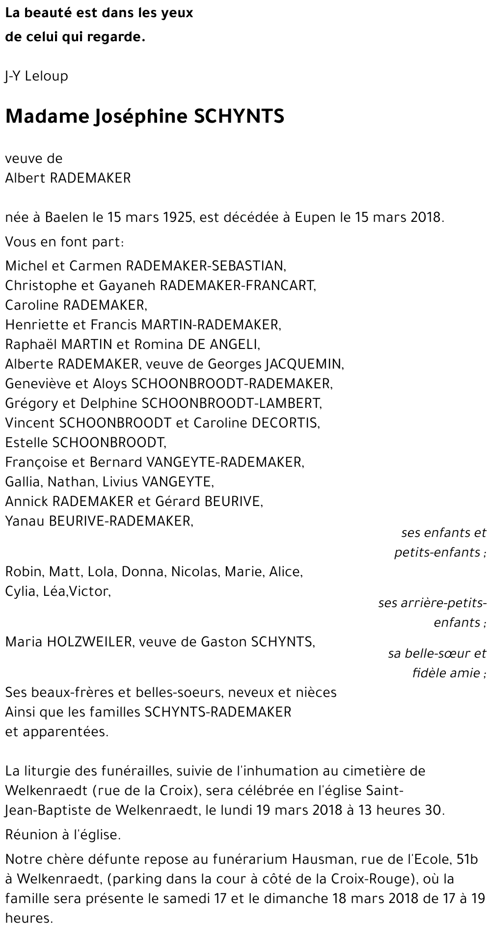 Joséphine SCHYNTS