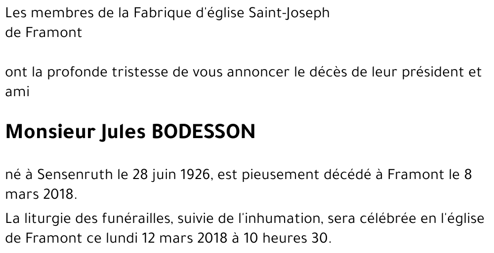 Jules BODESSON