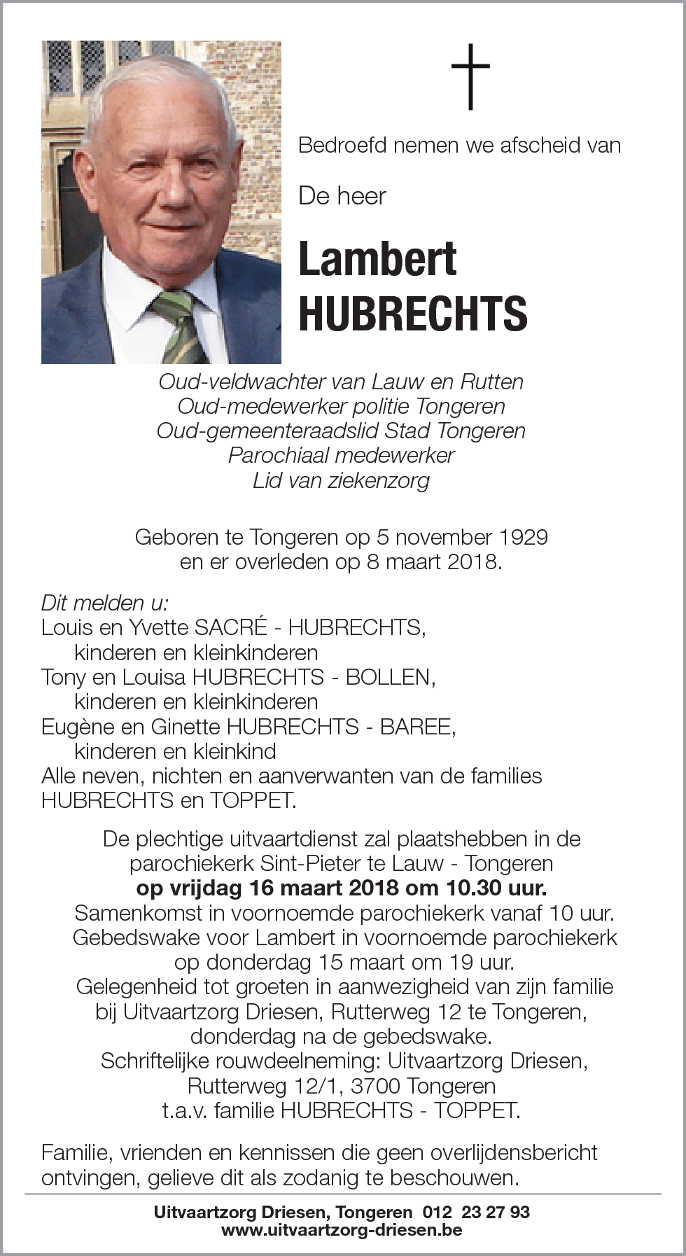 Lambert Hubrechts