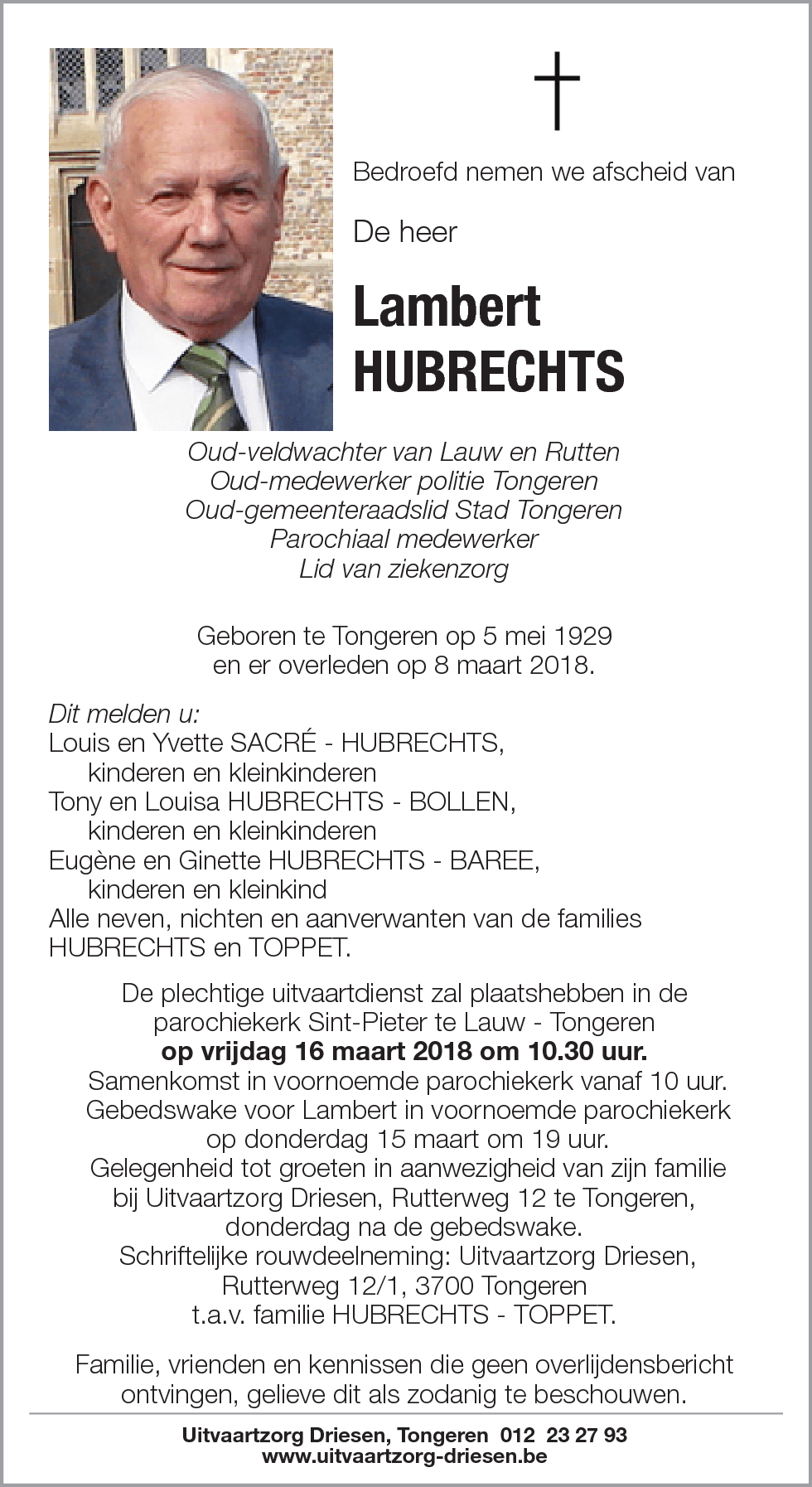 Lambert Hubrechts