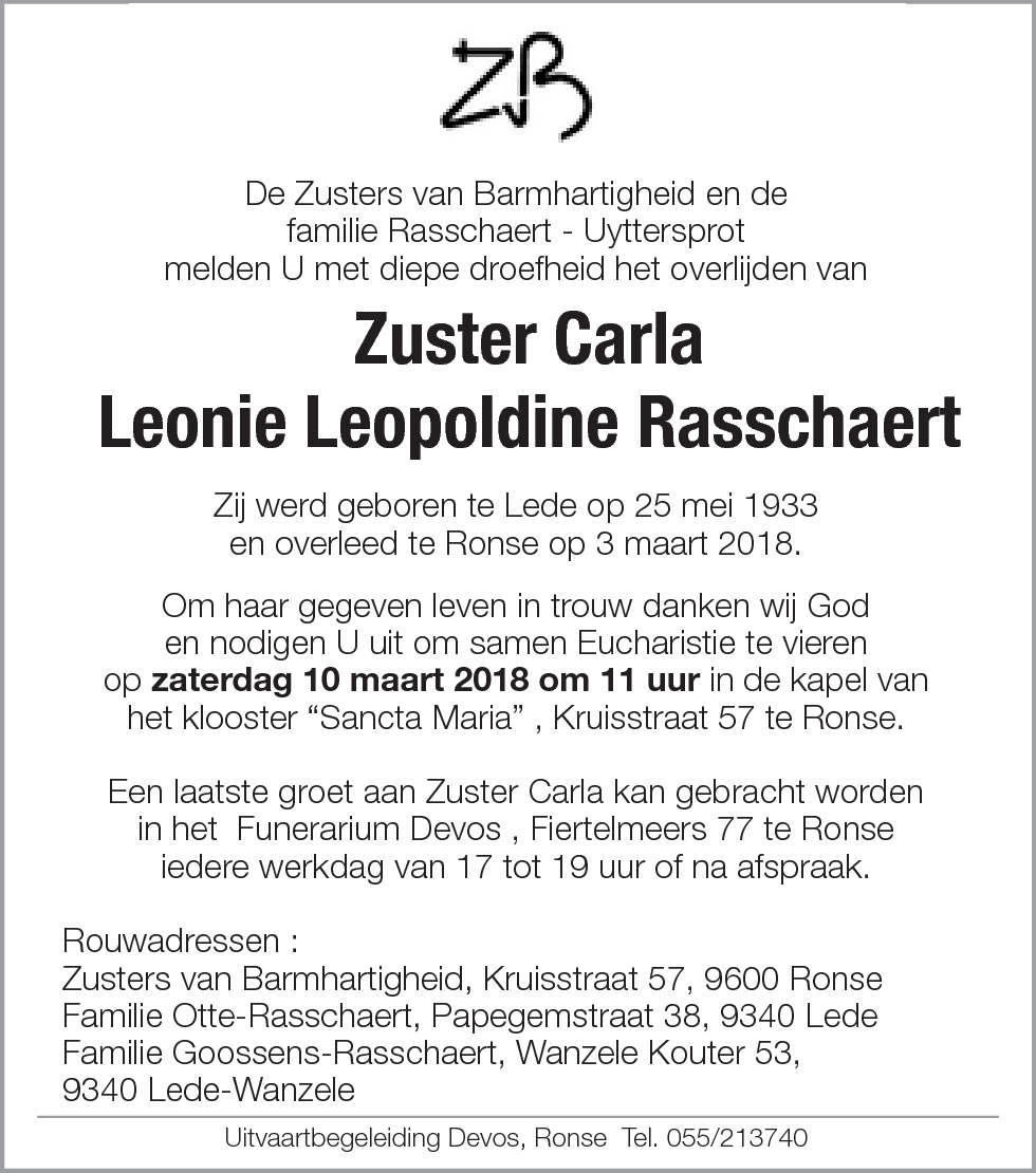 Leonie Leopoldine Rasschaert