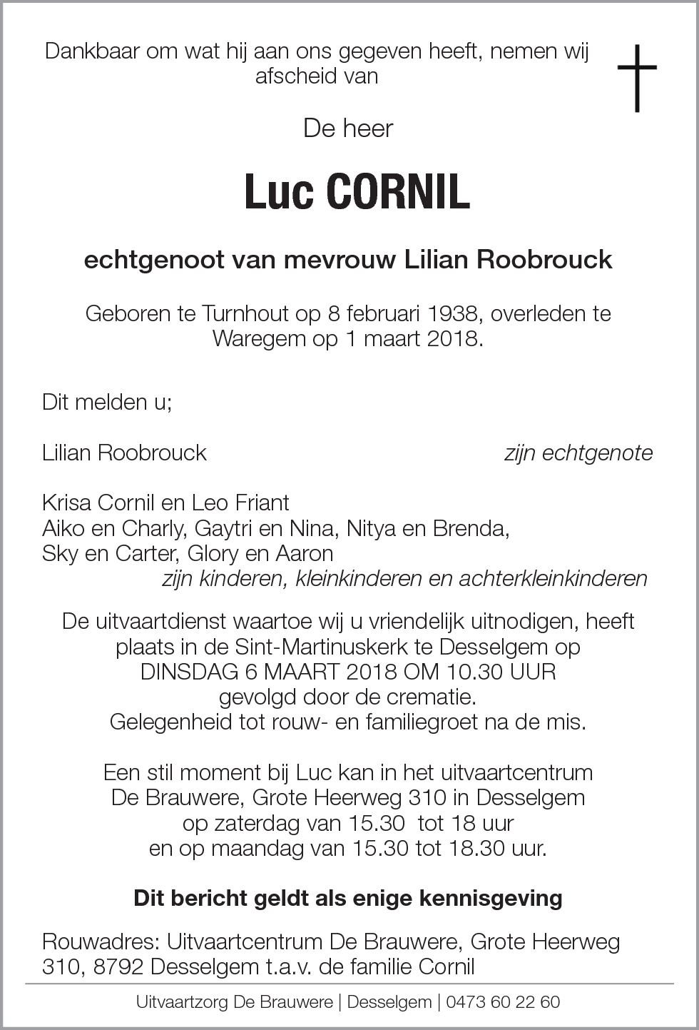 Luc Cornil