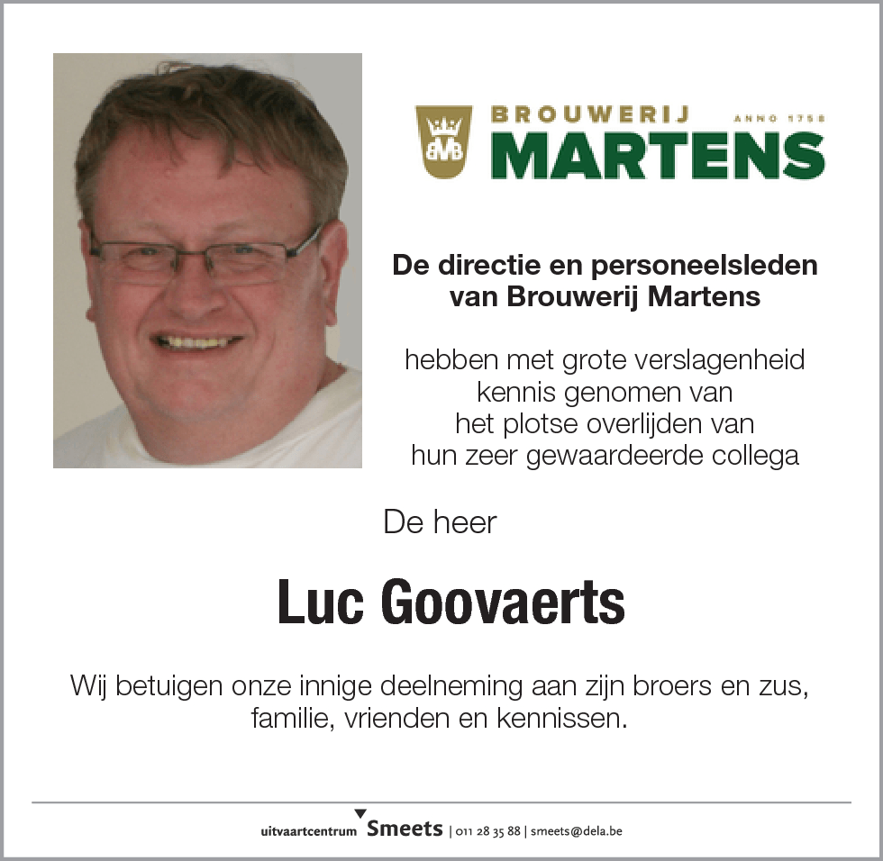 Luc Goovaerts