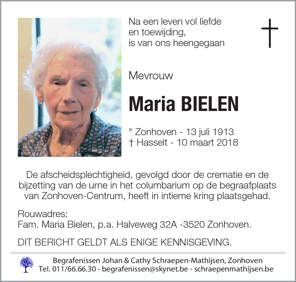 Maria Bielen