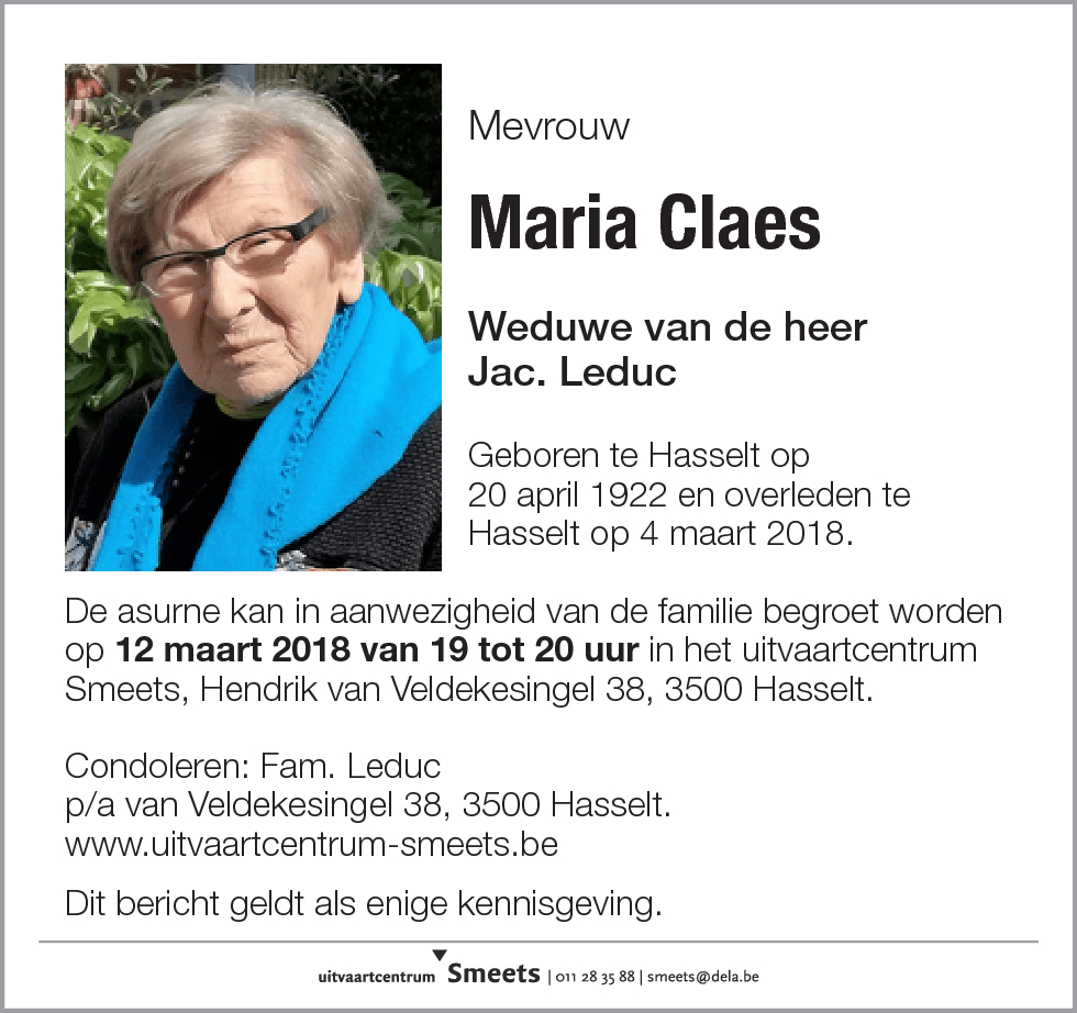 Maria Claes