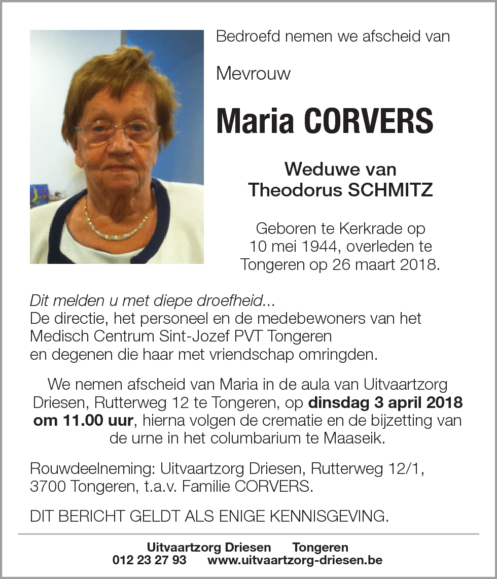 Maria Corvers