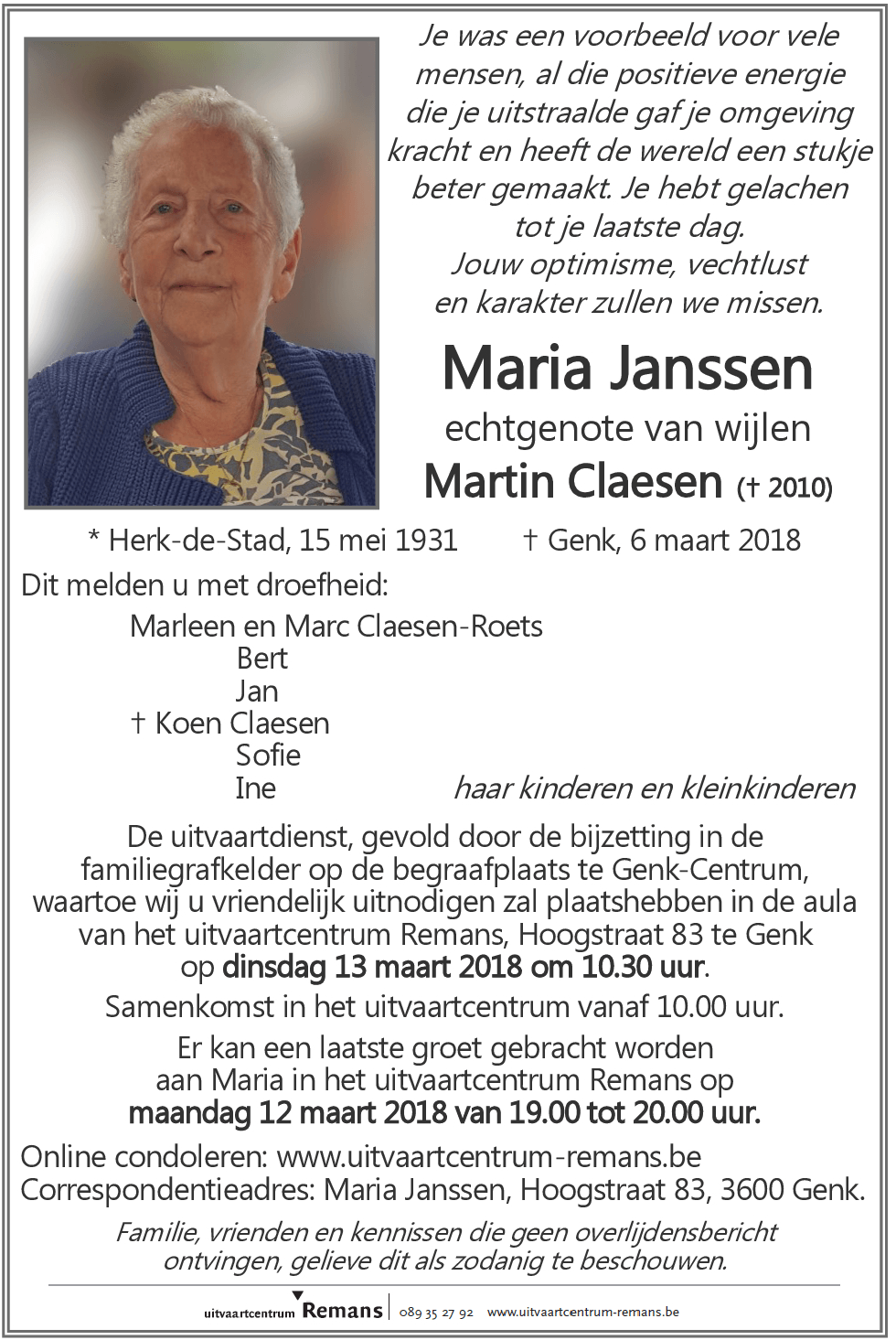 Maria Janssen