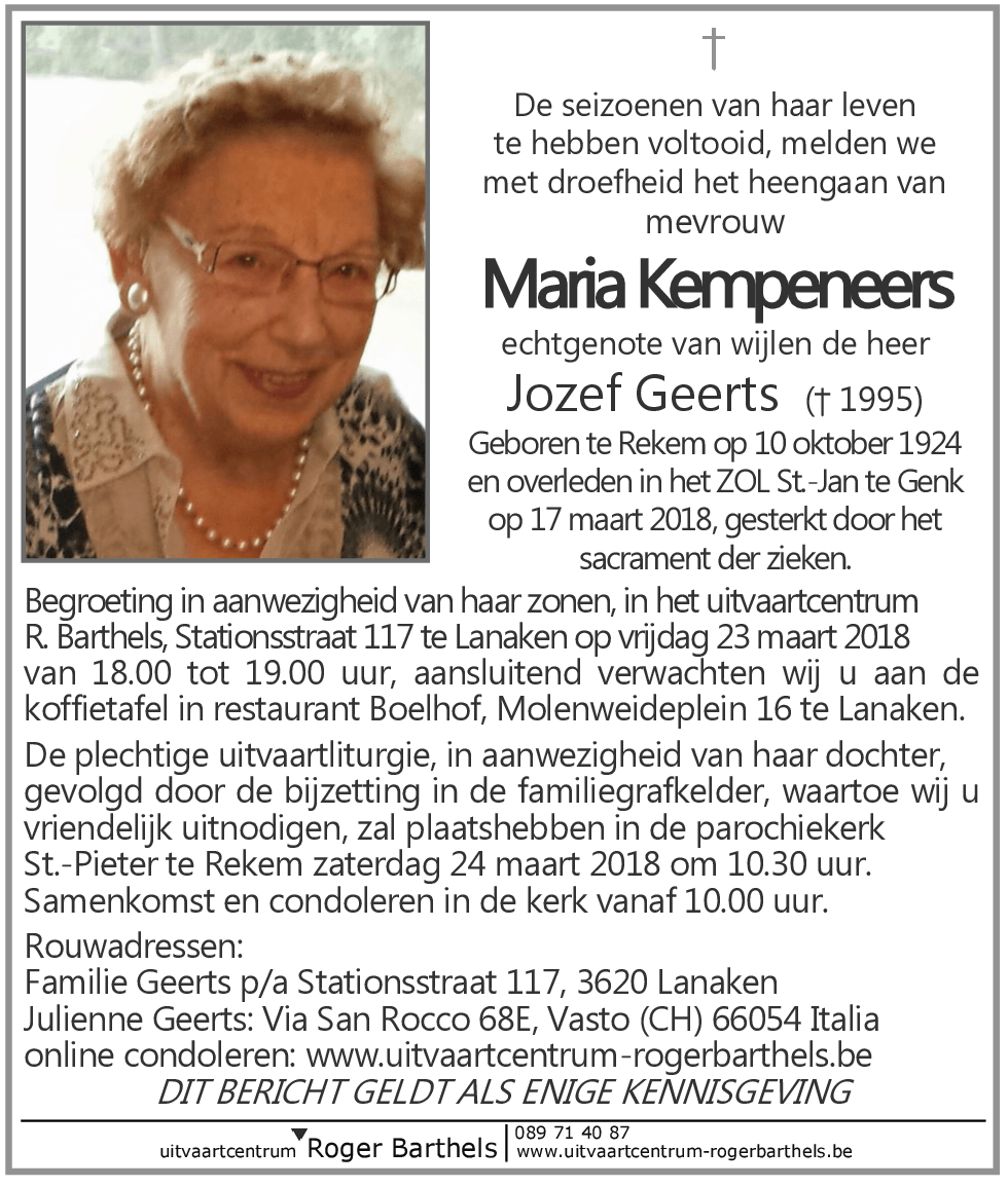 Maria Kempeneers