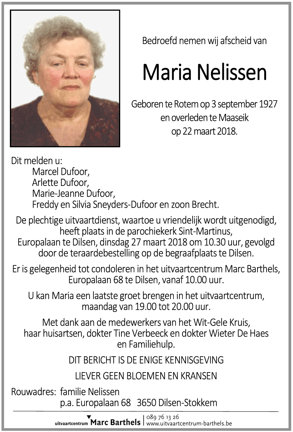 Maria Nelissen