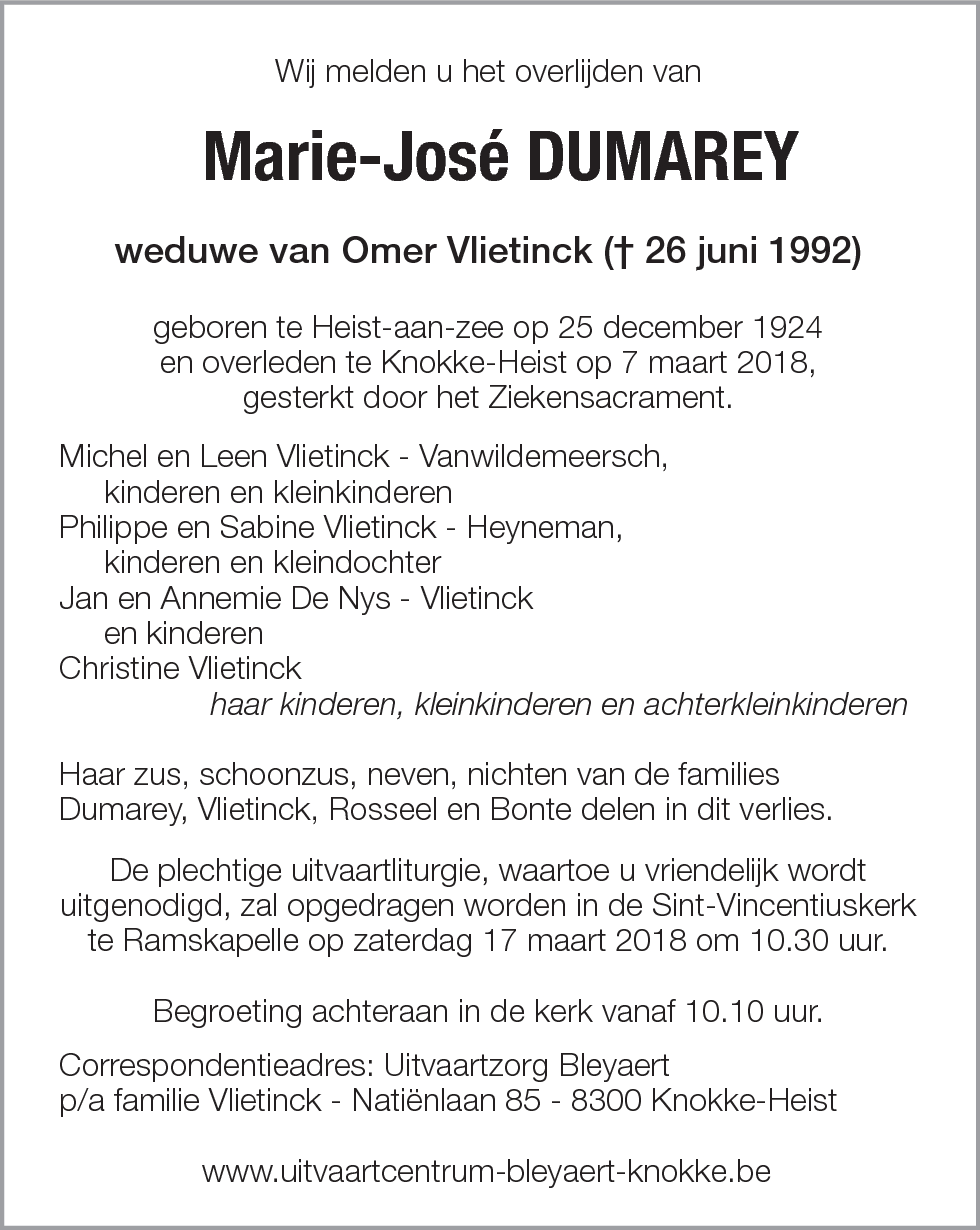 Marie-José Vlietinck