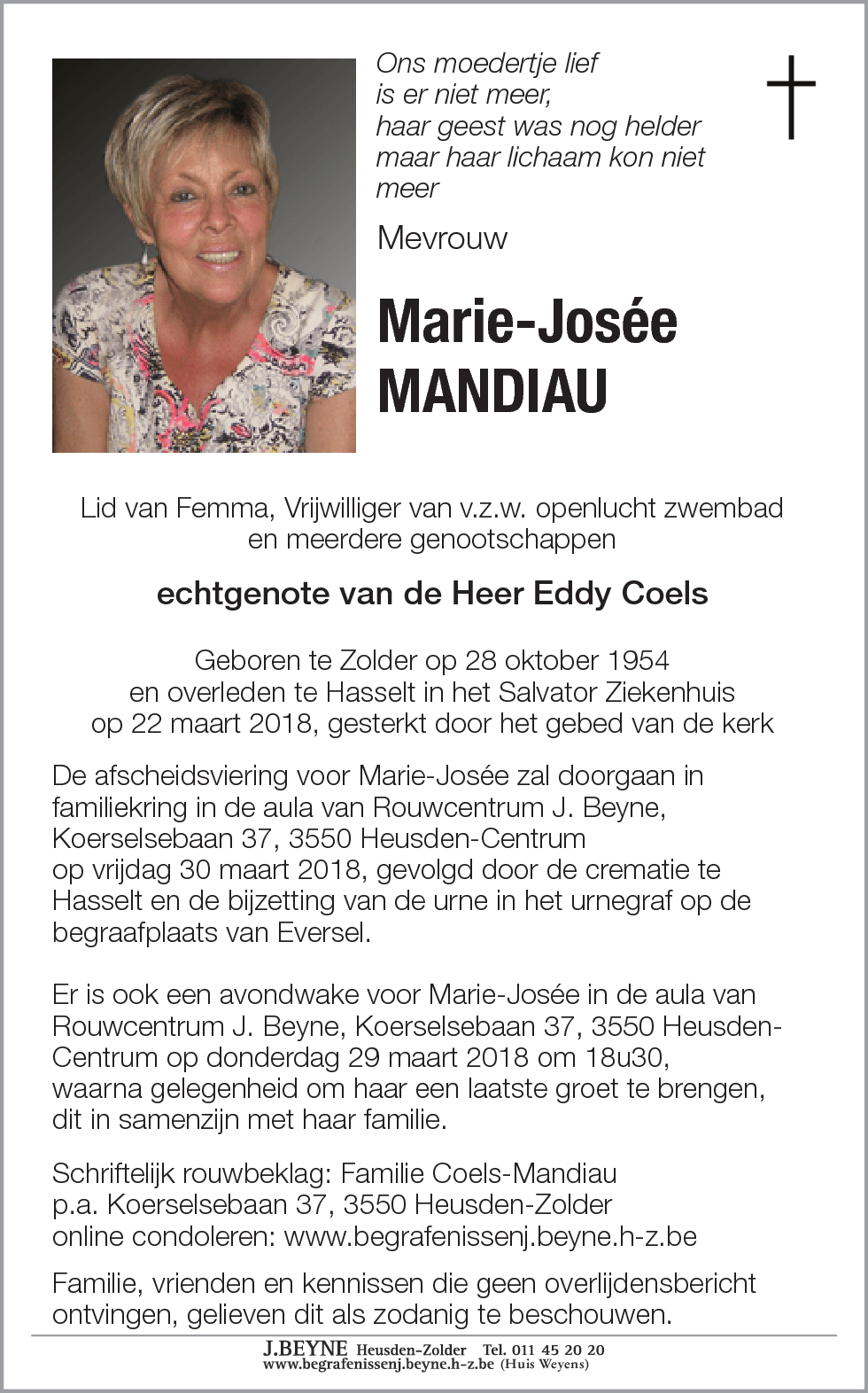 Marie-Josée Mandiau