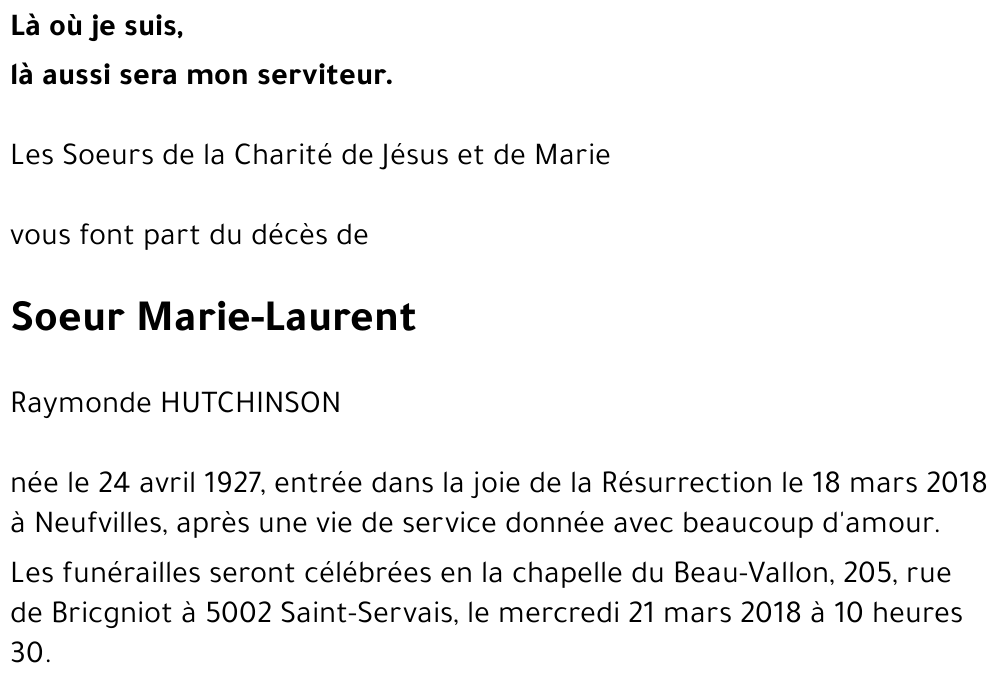 Marie-Laurent 