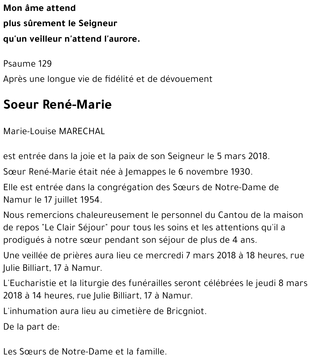 Marie-Louise Marechal