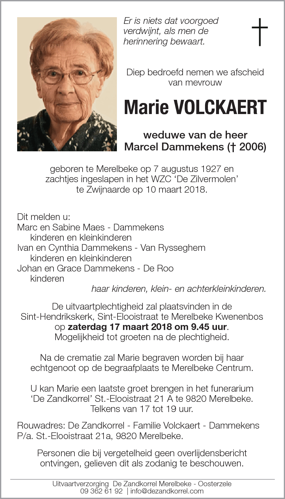 Marie Volckaert