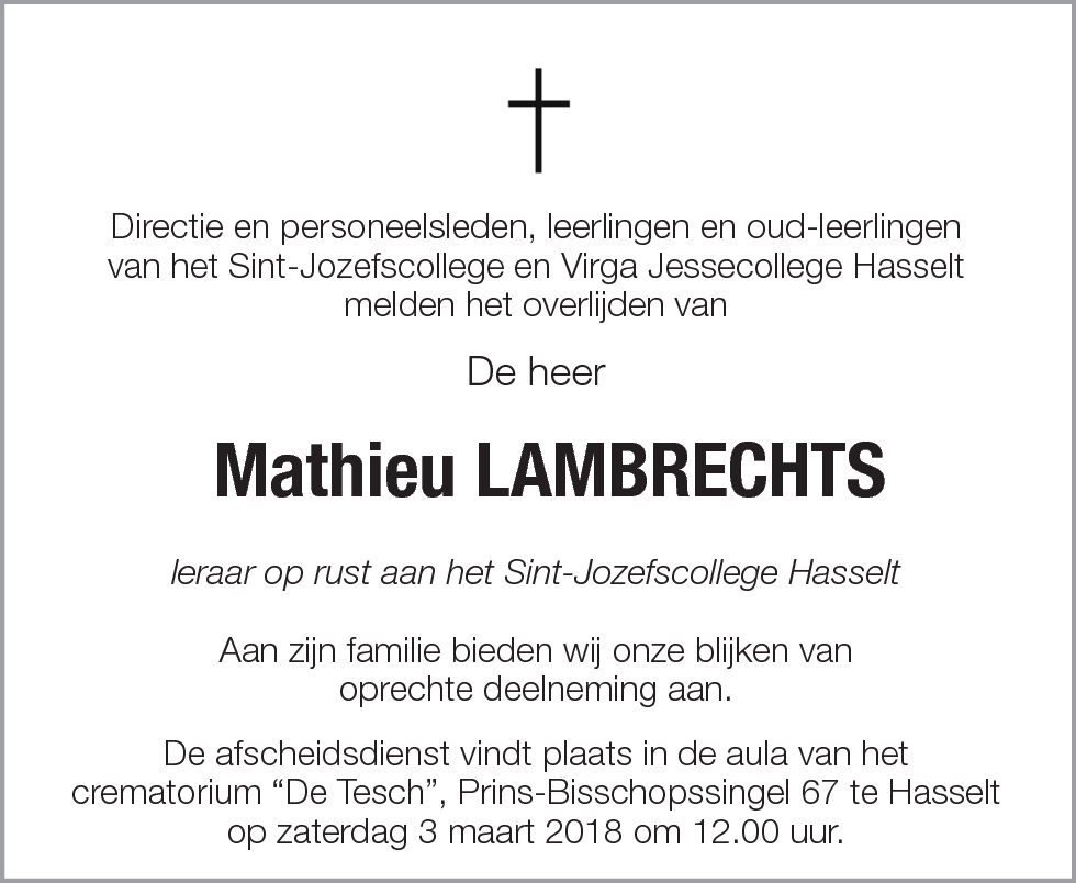 Mathieu Lambrechts