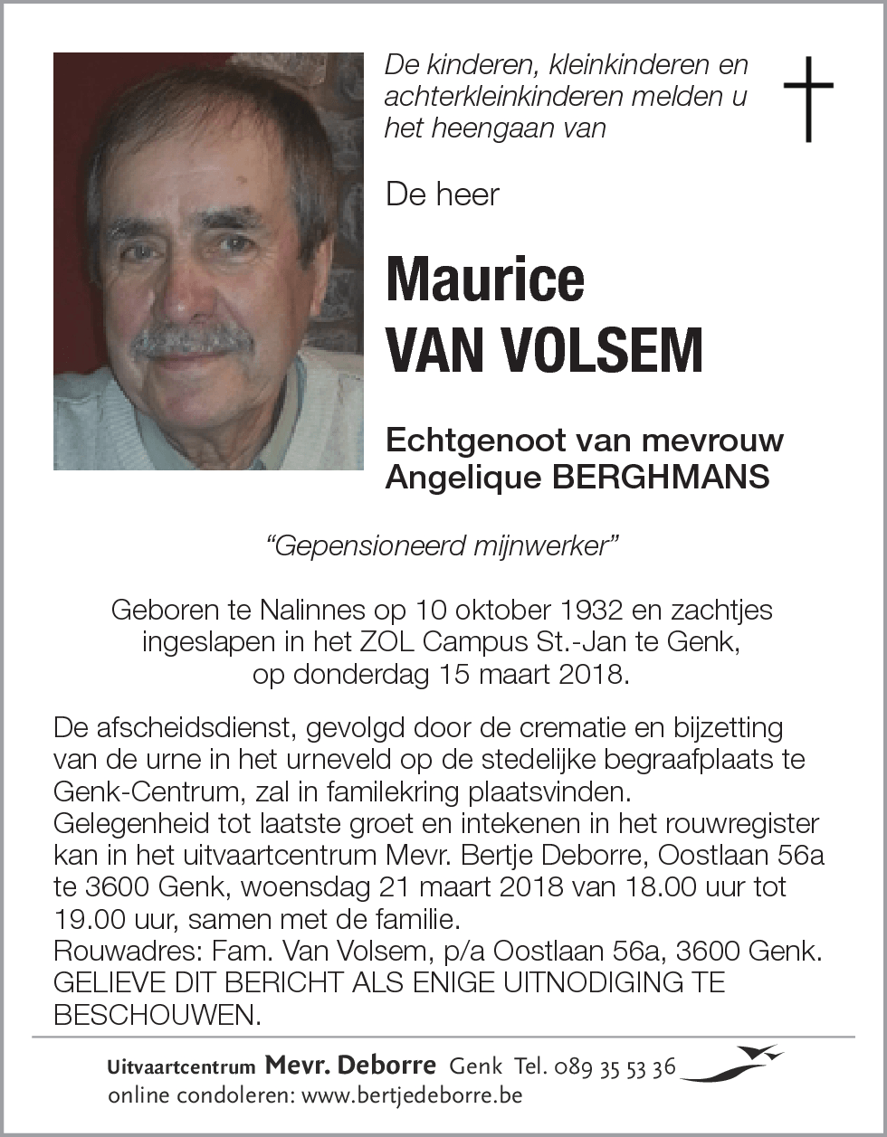 Maurice Van Volsem