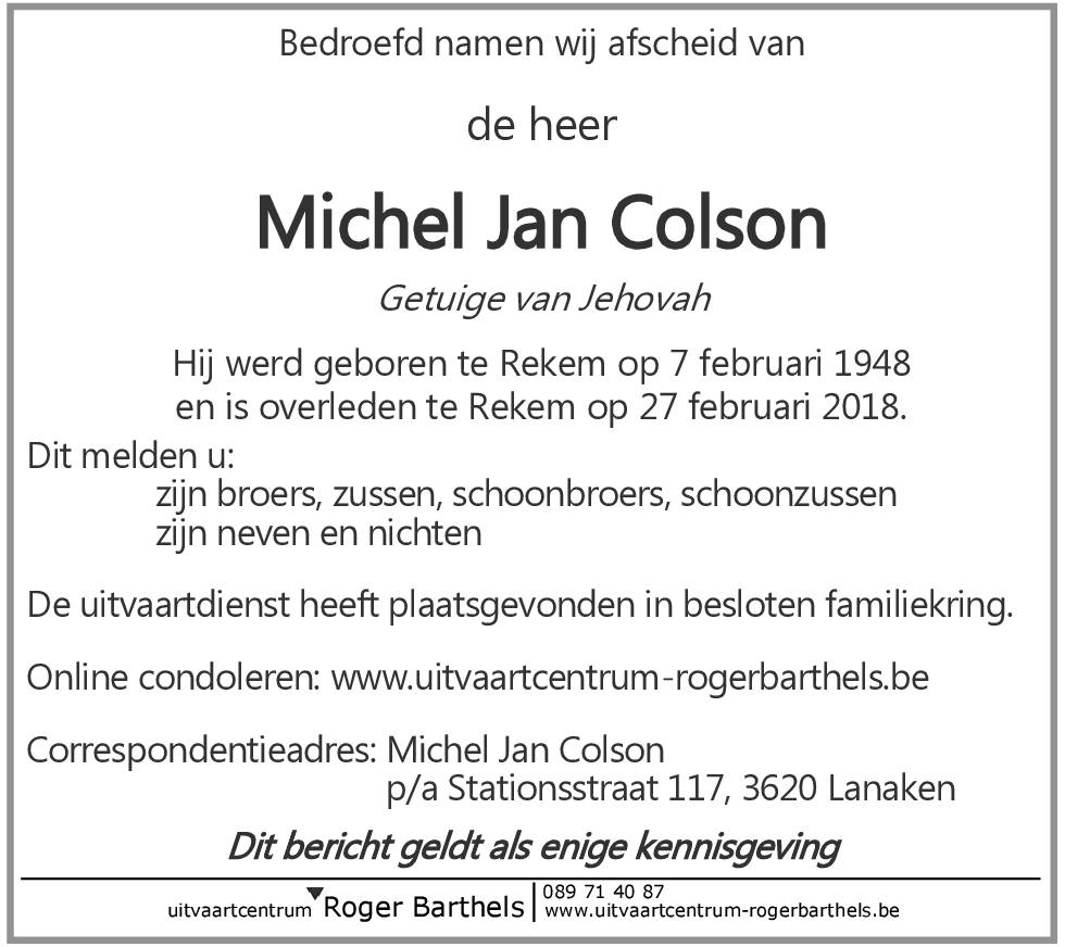 Michel Colson
