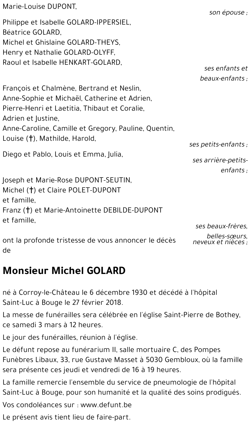 Michel GOLARD