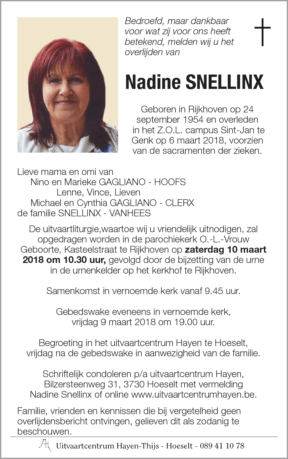 Nadine SNELLINX