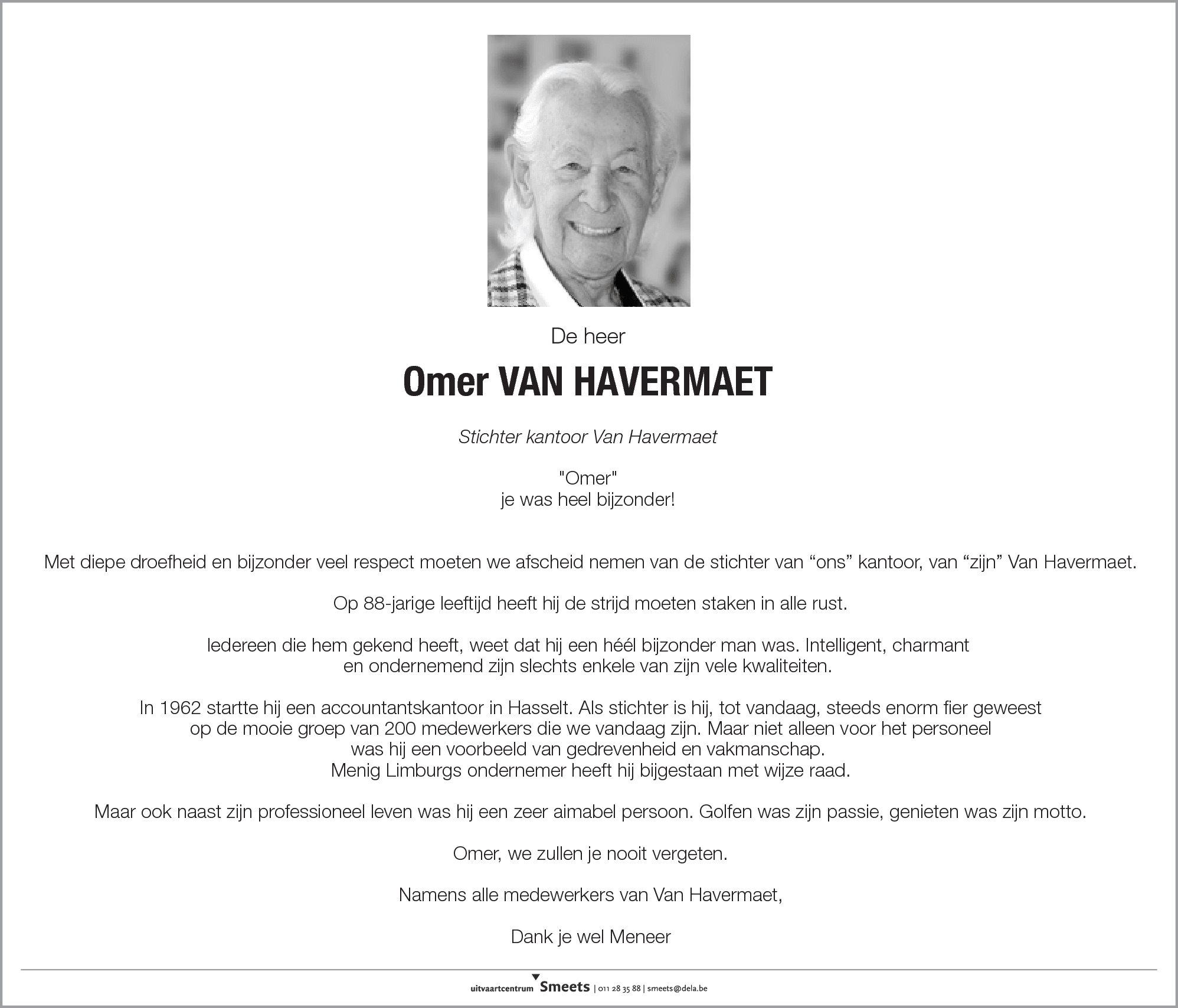 Omer Van Havermaet