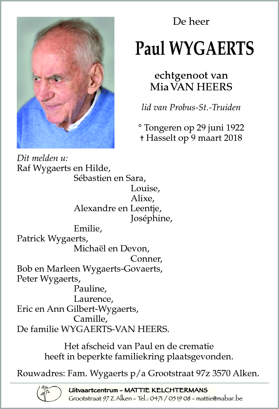 Paul Wygaerts