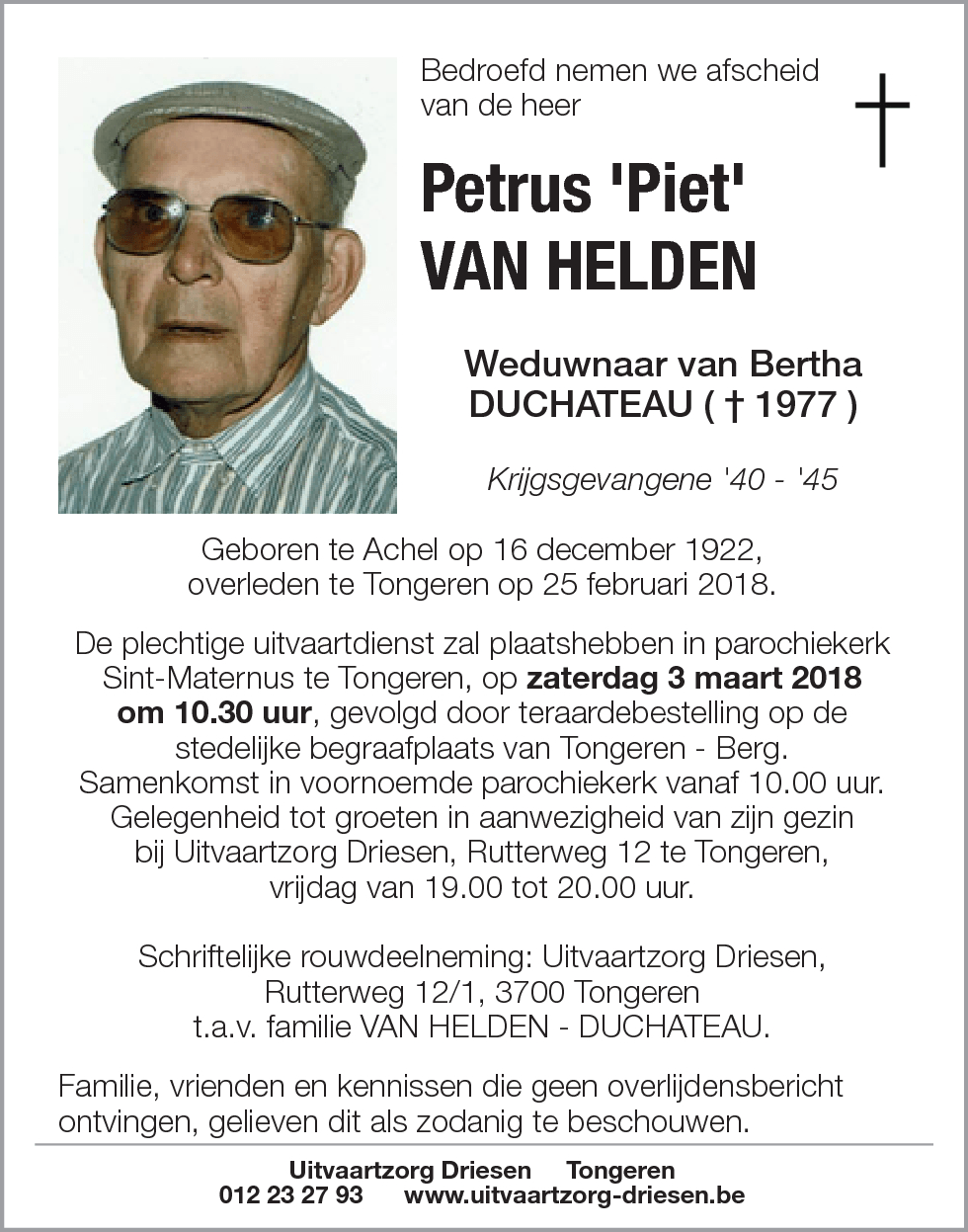 Petrus Van Helden