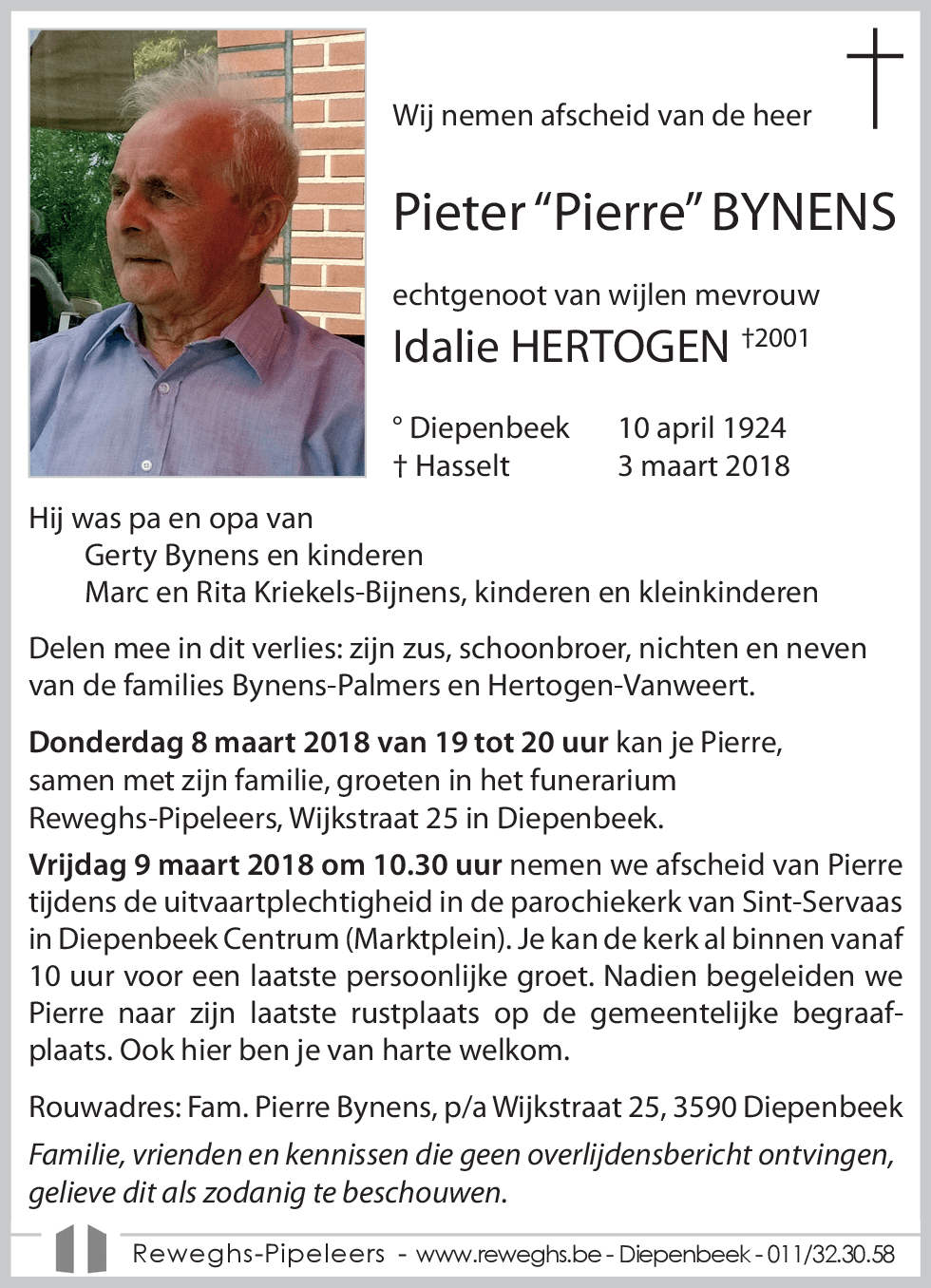 Pieter 'Pierre' Bynens