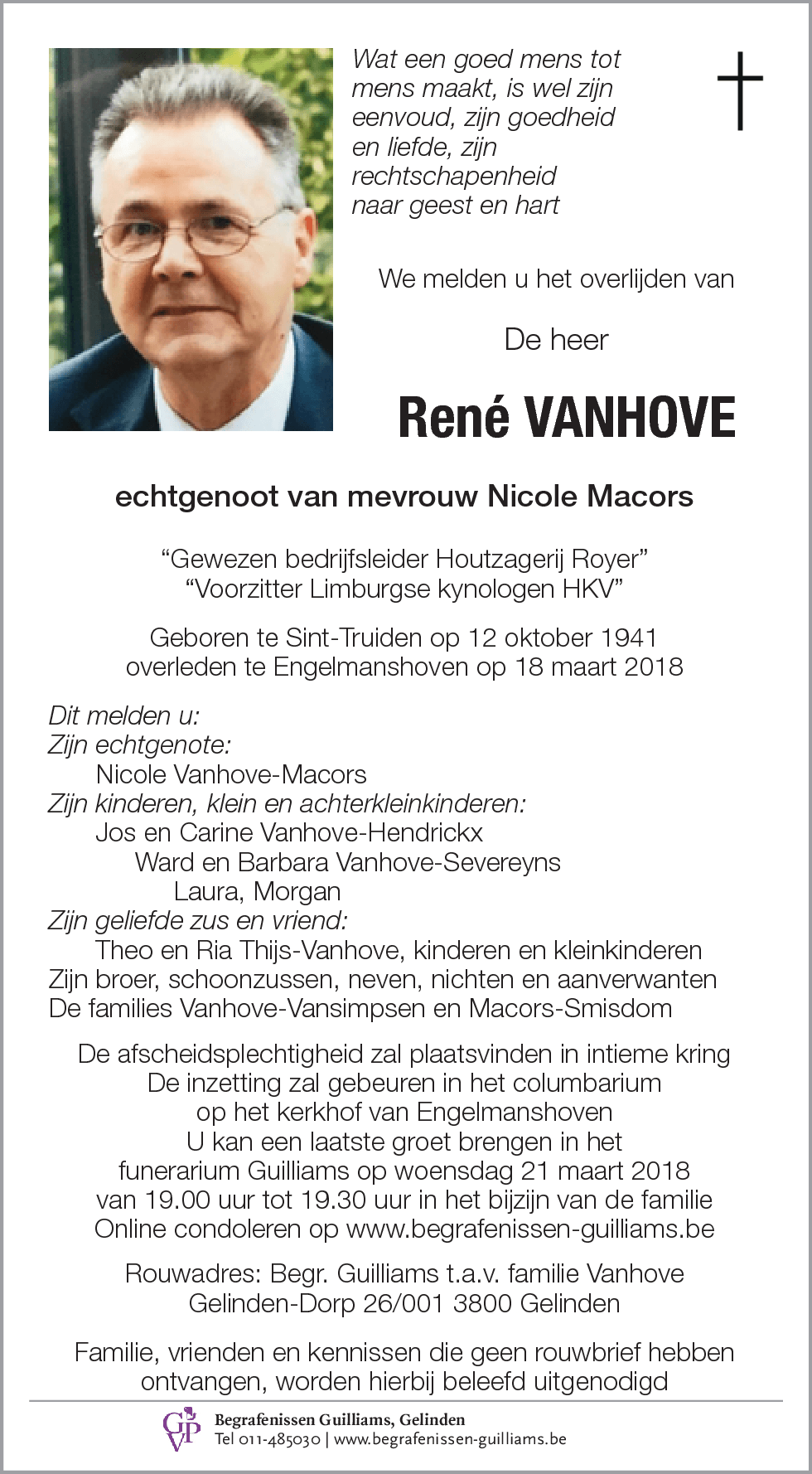 René Vanhove